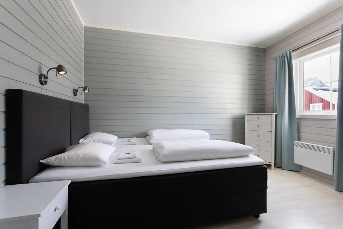 Bed in Eliassen Rorbuer