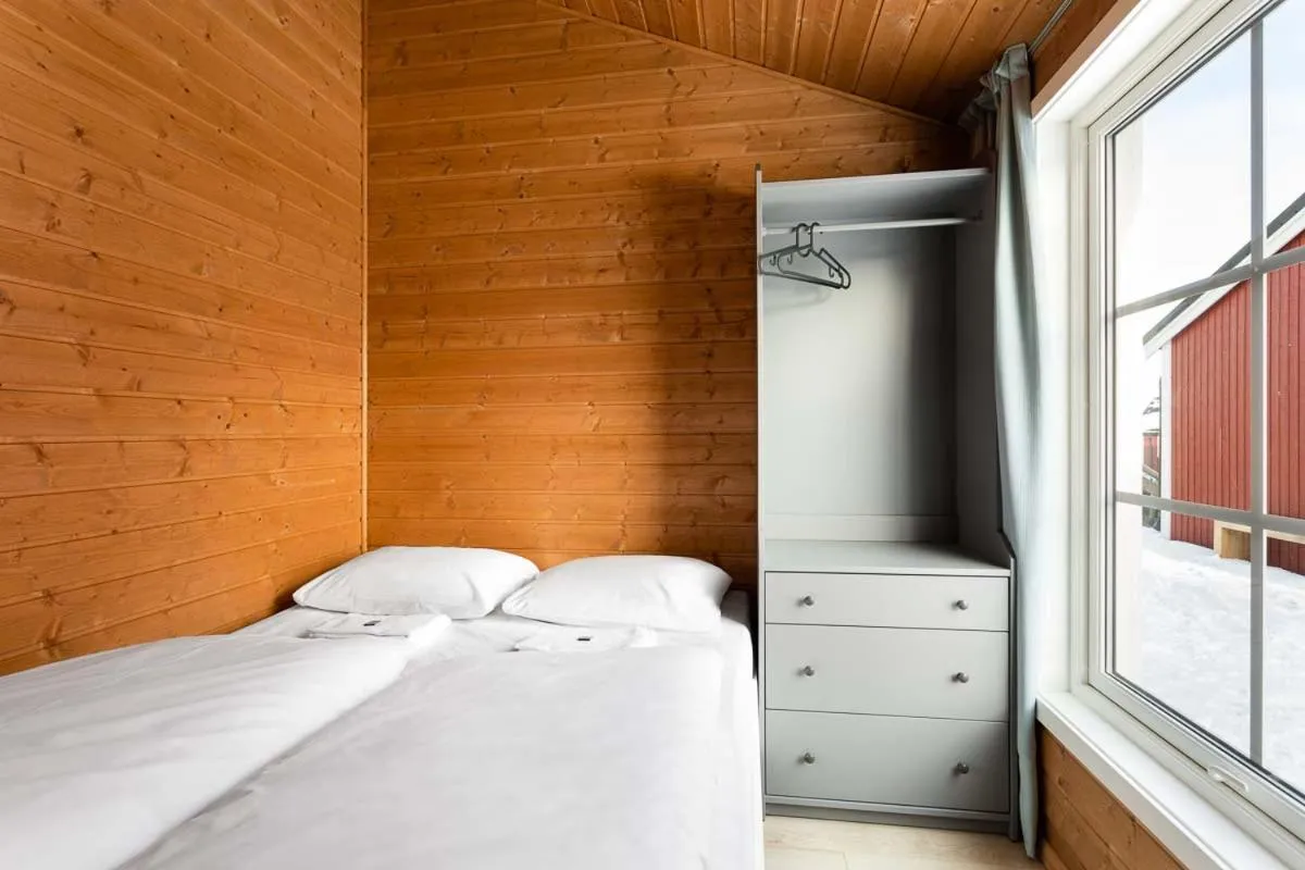 Bed in Eliassen Rorbuer