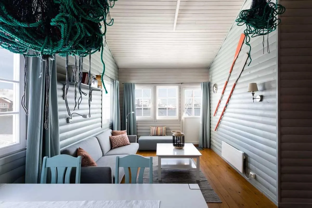 Bed in Eliassen Rorbuer