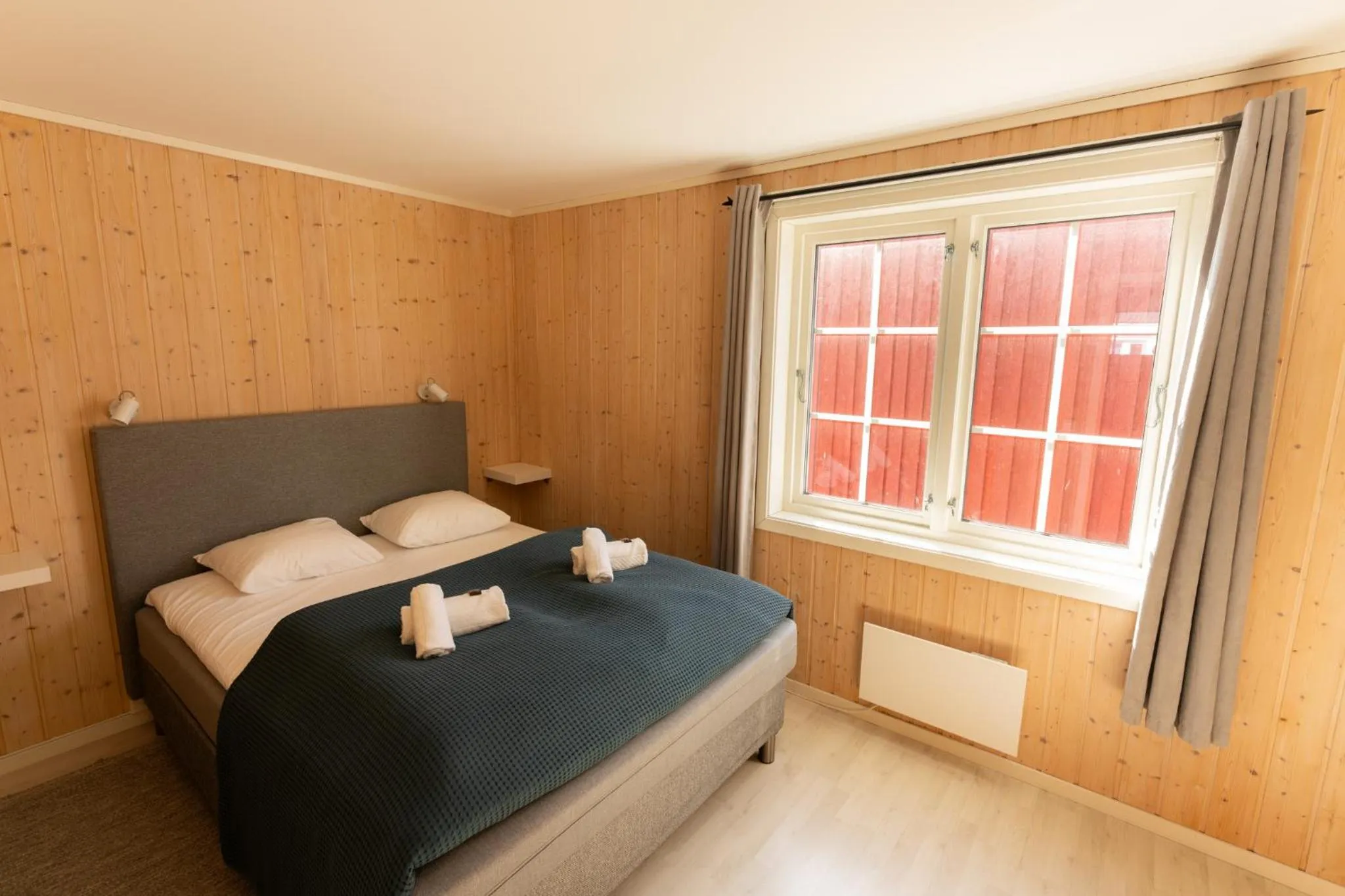 Bed in Eliassen Rorbuer