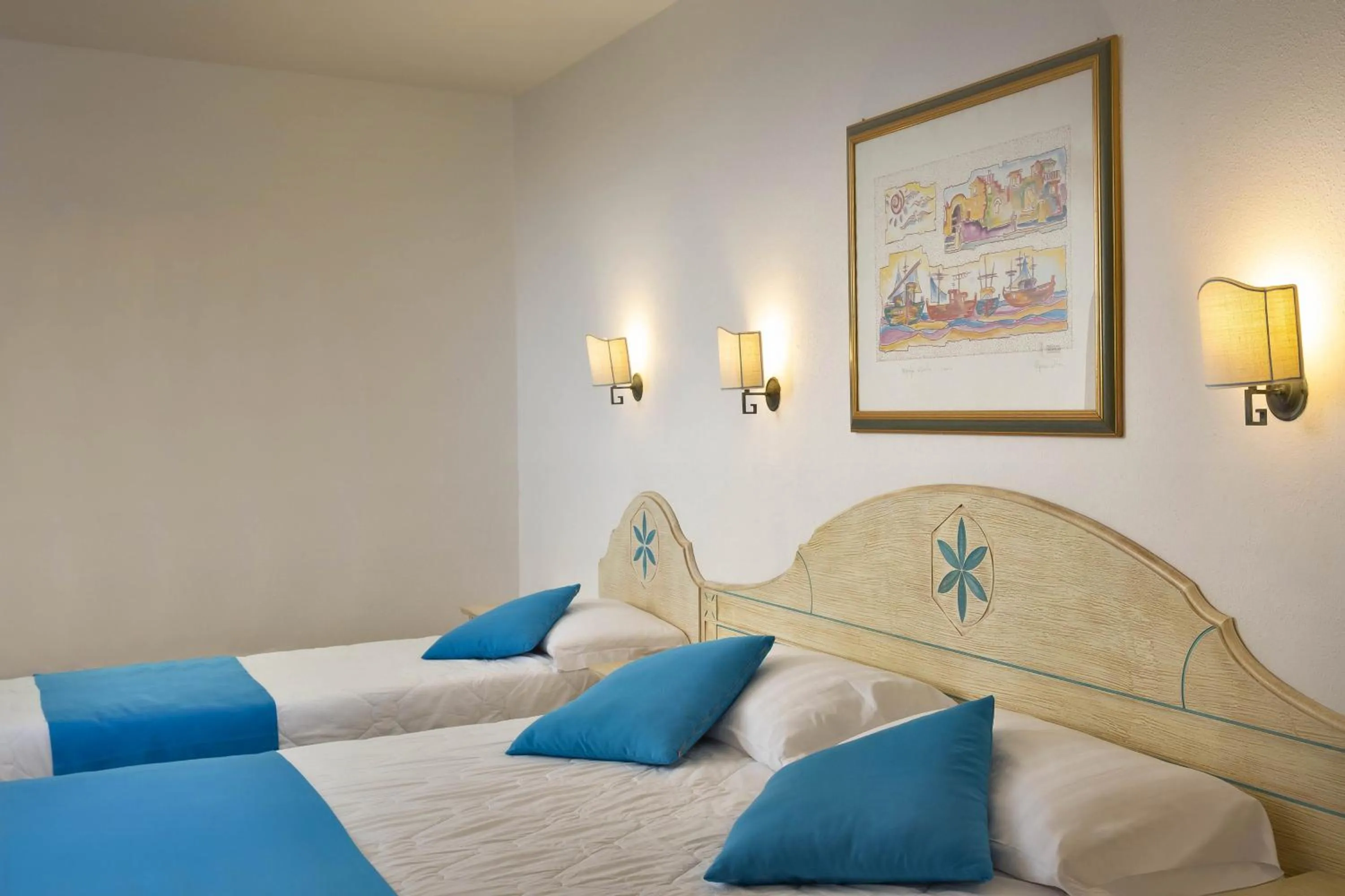 Bedroom, Bed in Hotel Villa Campana