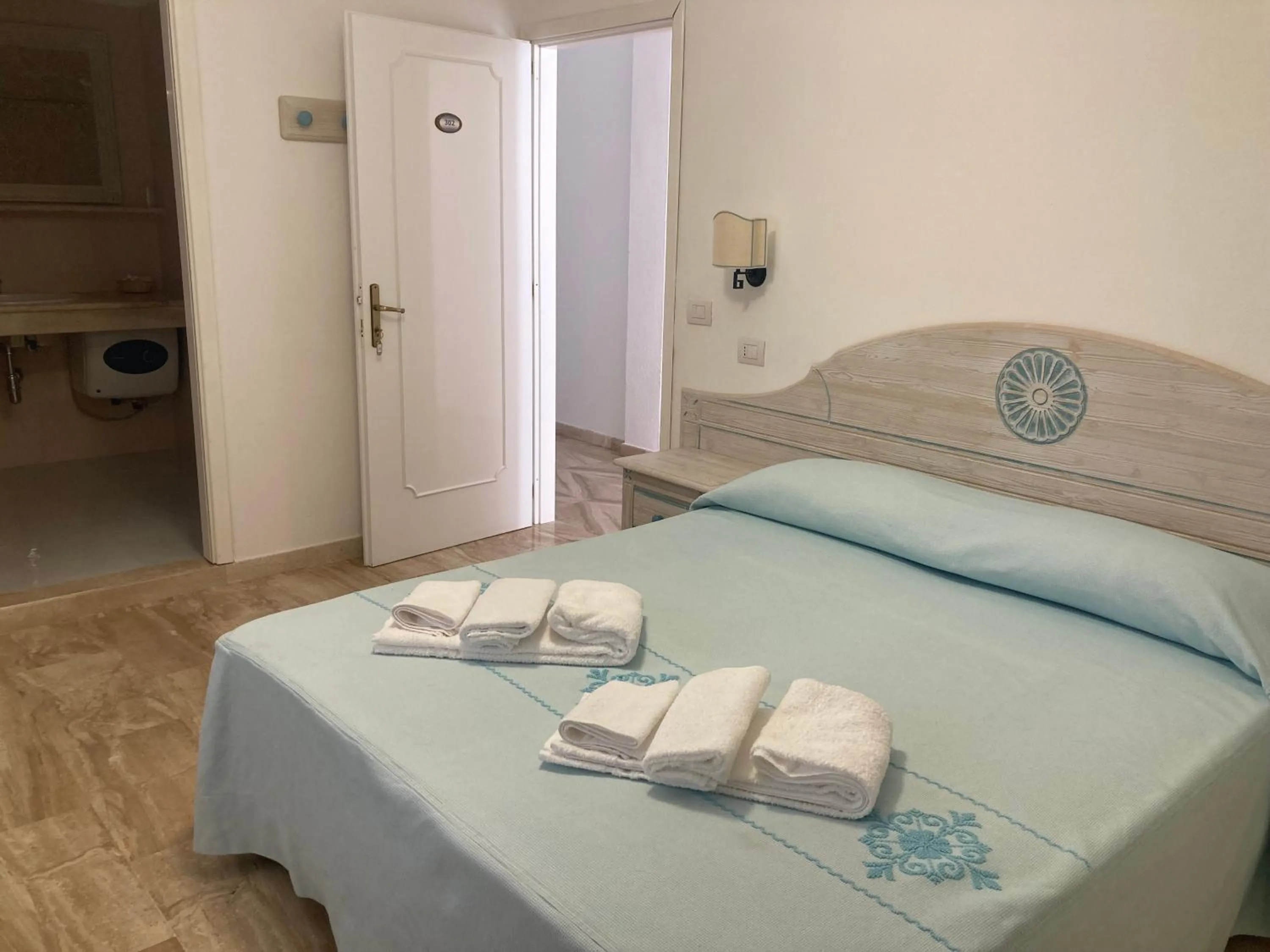 Bed in Hotel Villa Campana