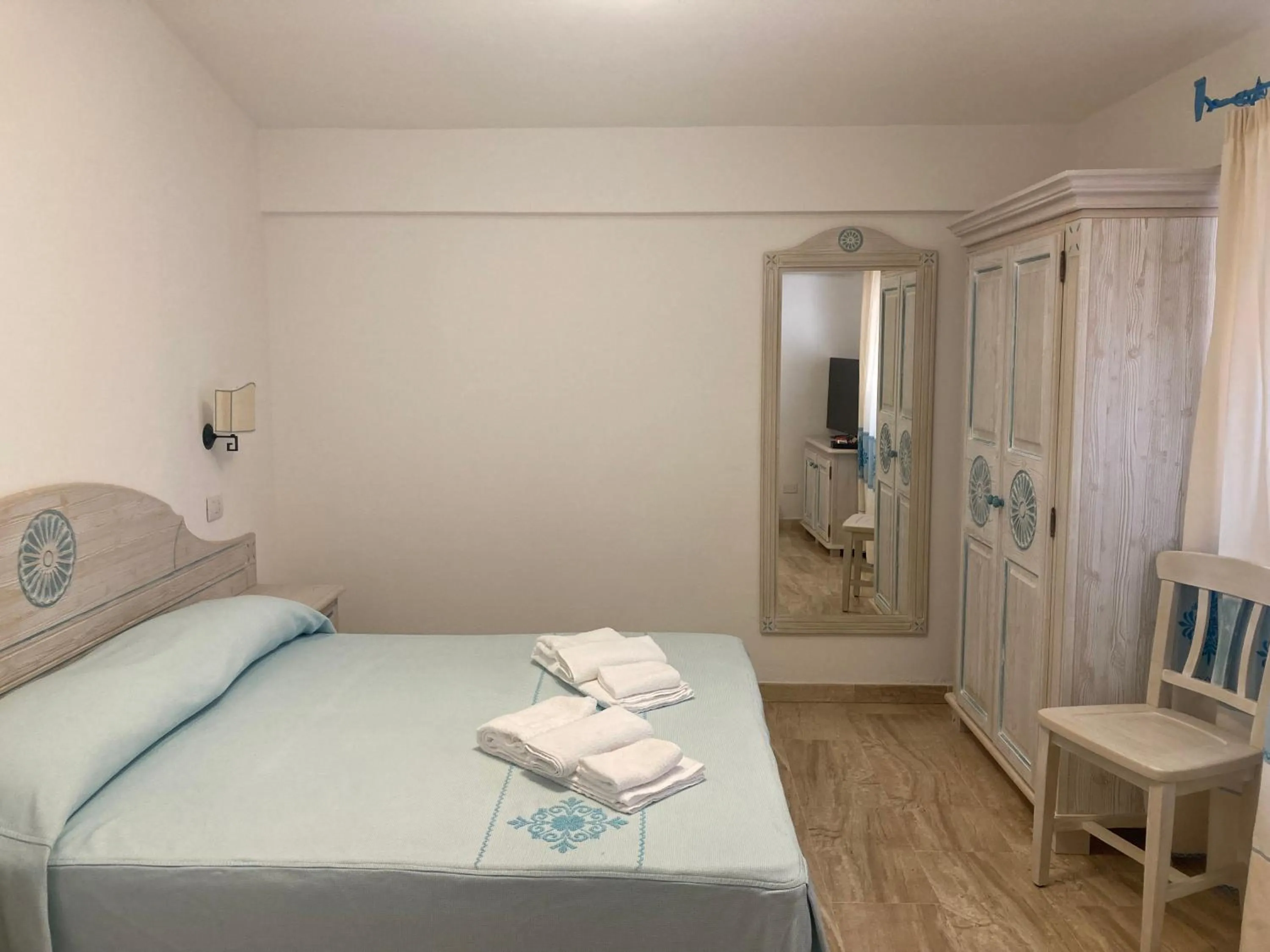 Bed in Hotel Villa Campana