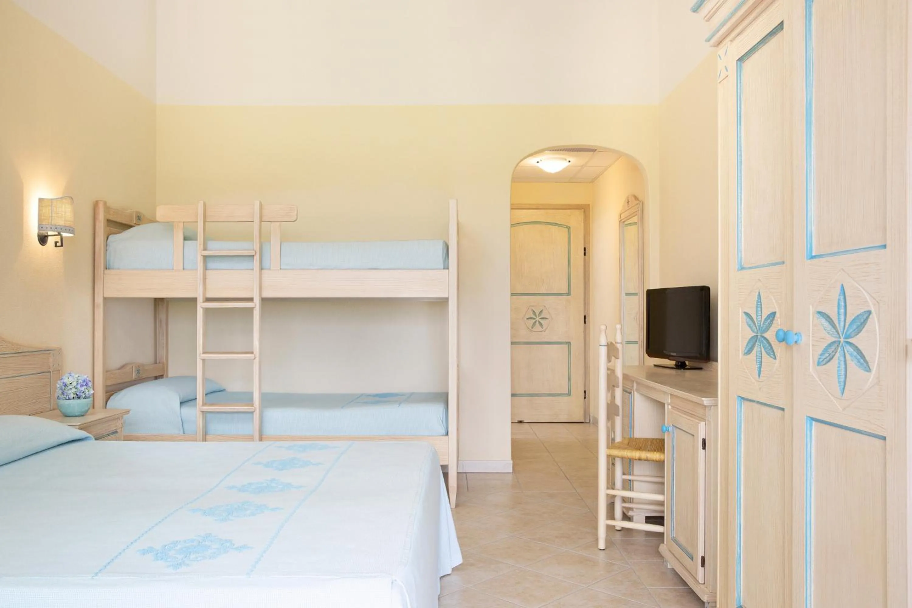 Bed in Hotel Villa Campana