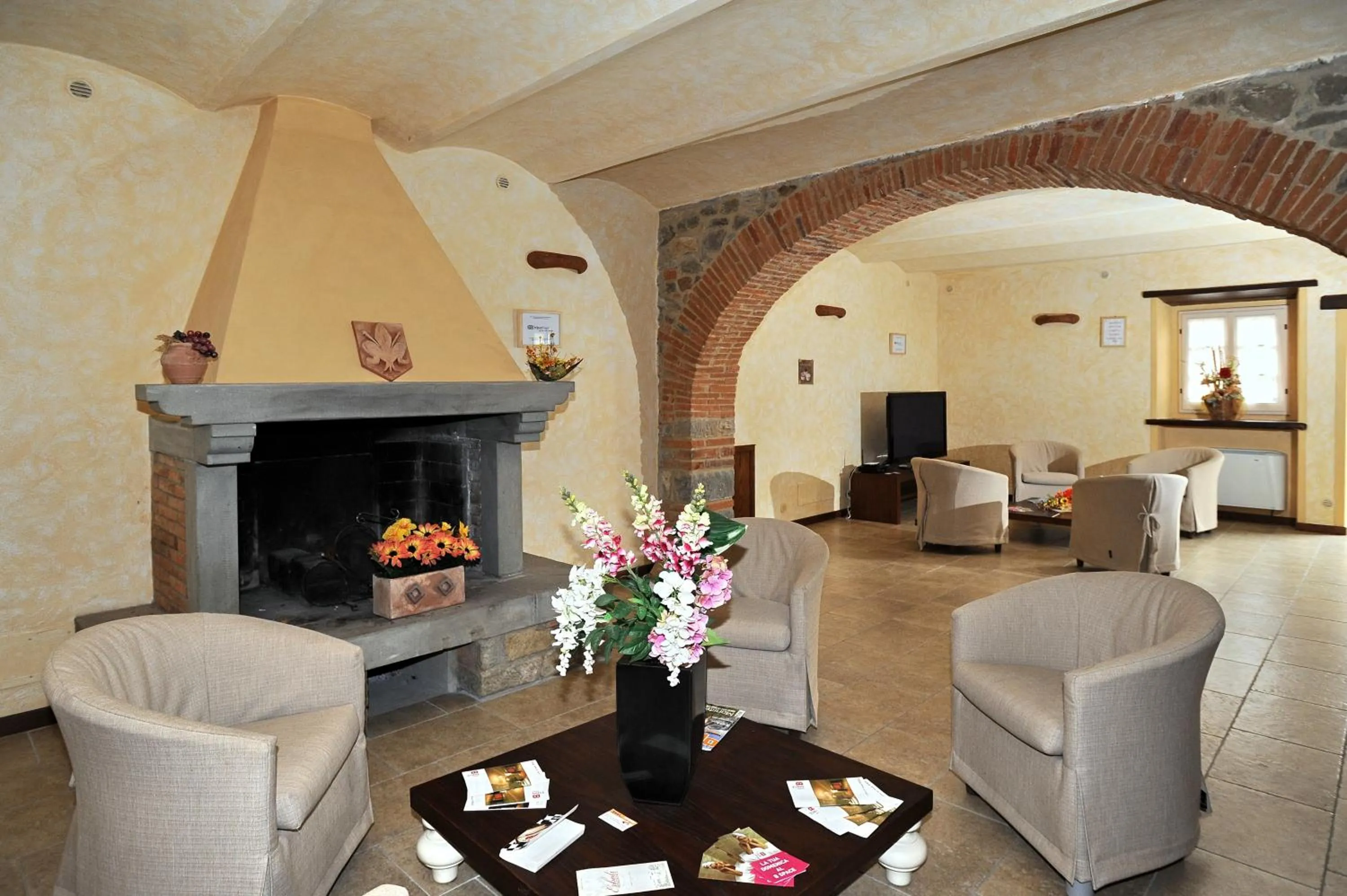 Lobby or reception in Erboli Residence