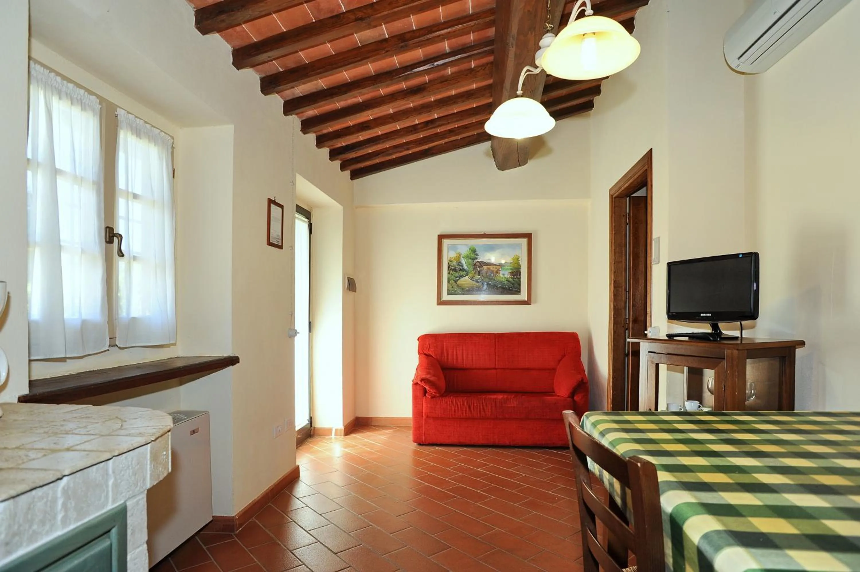 Living room in Erboli Residence