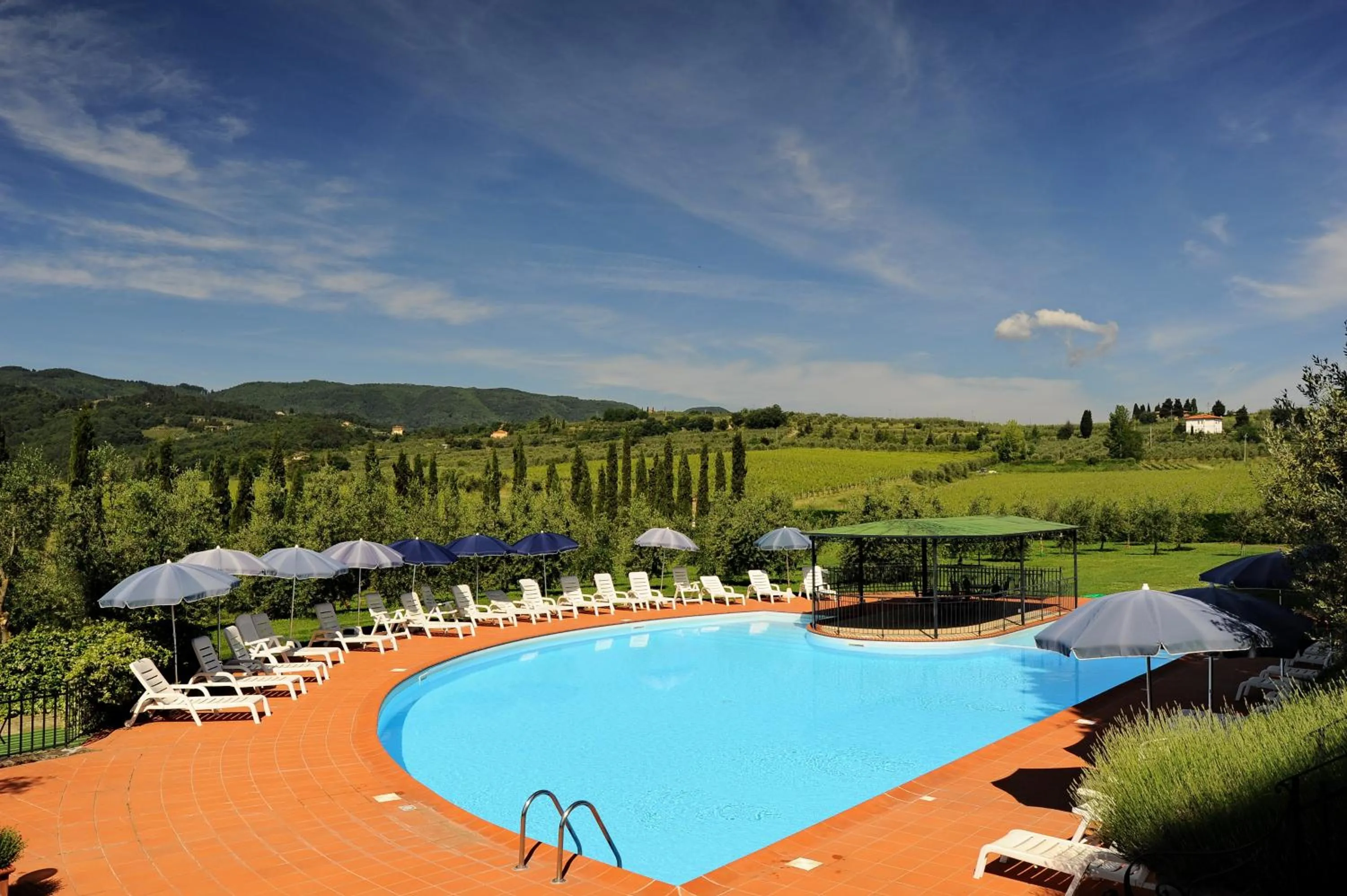 Swimming pool in Erboli Residence