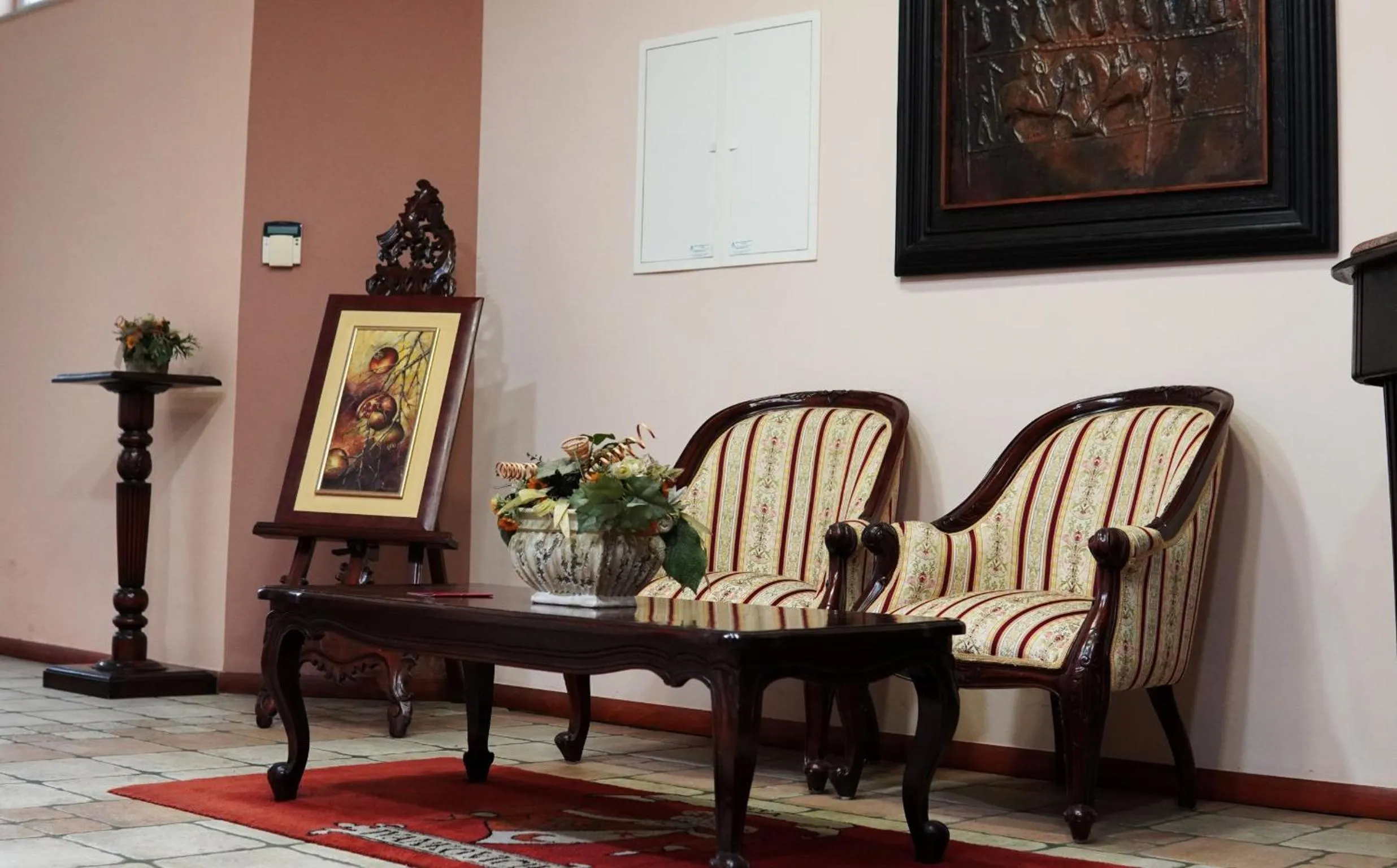 Seating area in Hotel Vila Ivanković