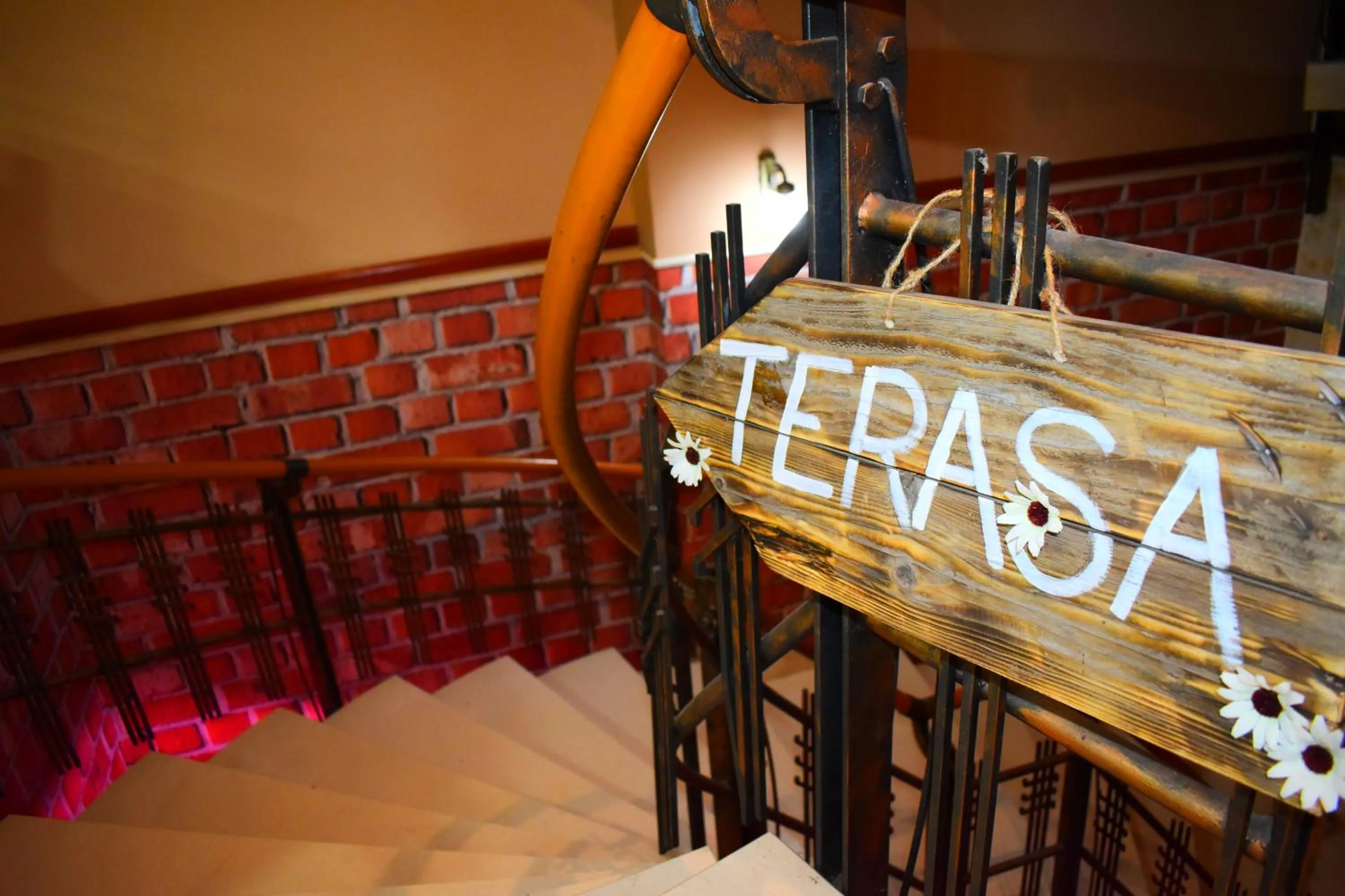 Decorative detail in Hotel Vila Ivanković