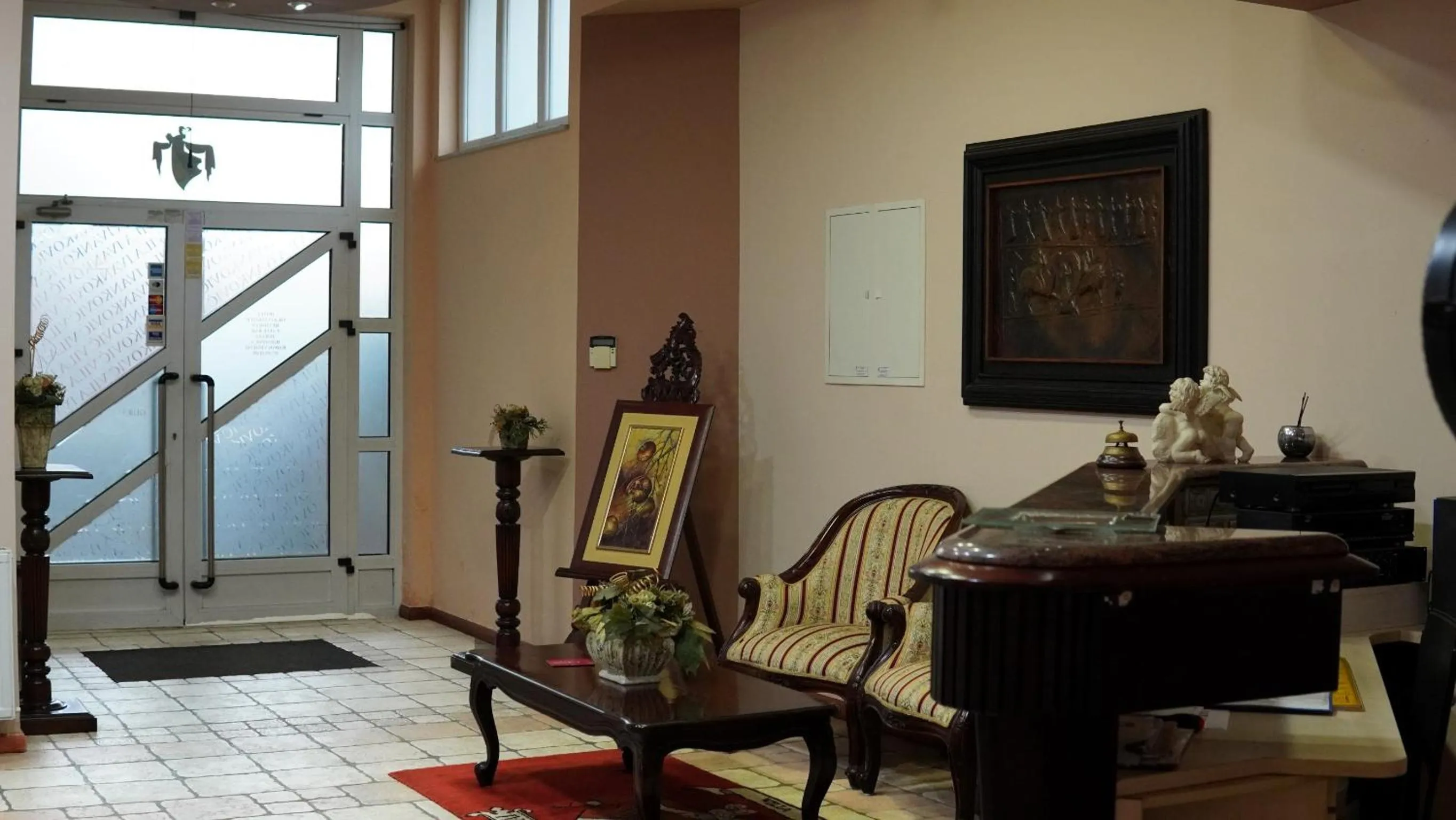 Patio in Hotel Vila Ivanković