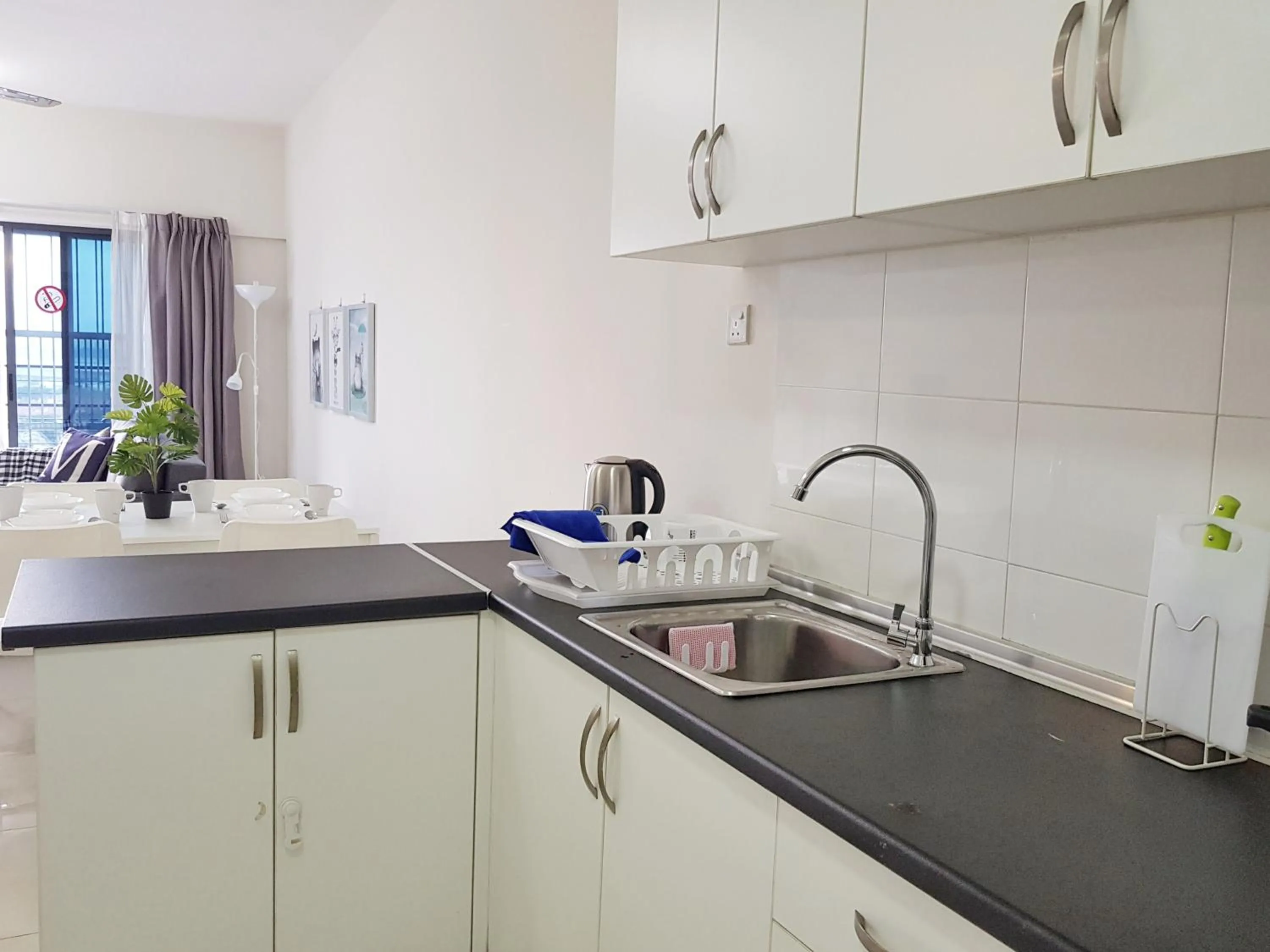 Kitchen or kitchenette in S1 The Snowy @ Fresh and Cosy Setiawalk Puchong