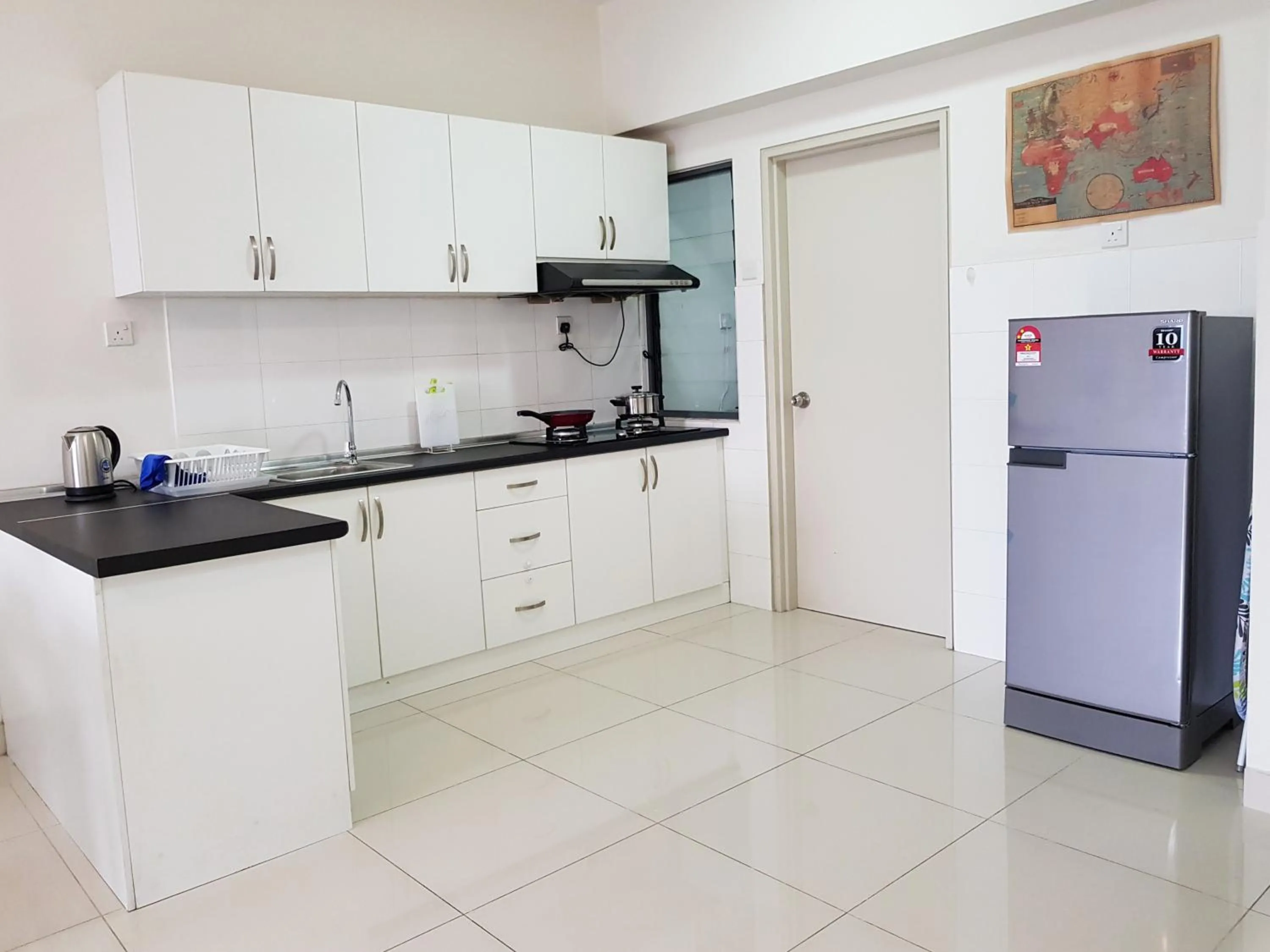 Kitchen or kitchenette in S1 The Snowy @ Fresh and Cosy Setiawalk Puchong