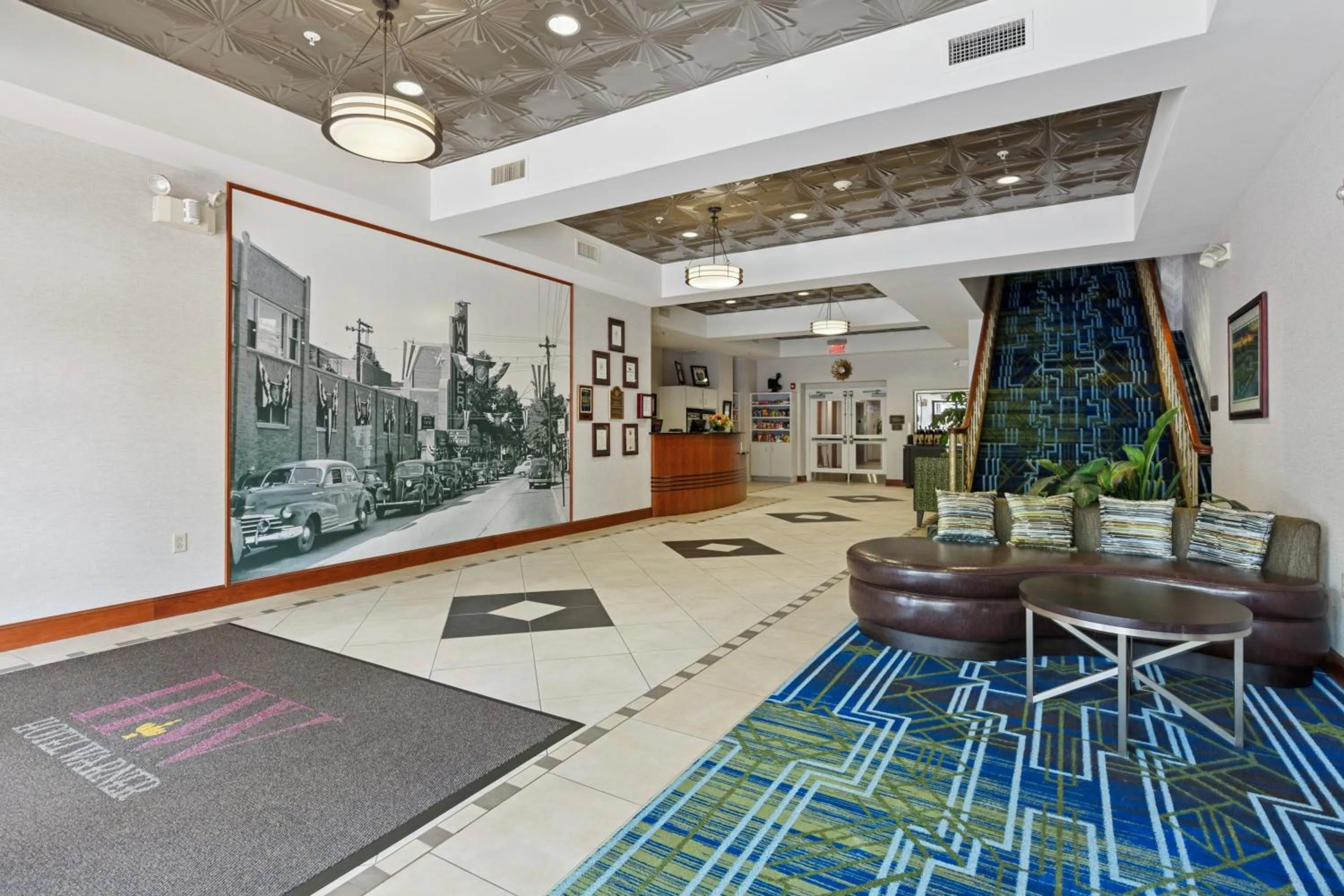Lobby or reception in The Hotel Warner