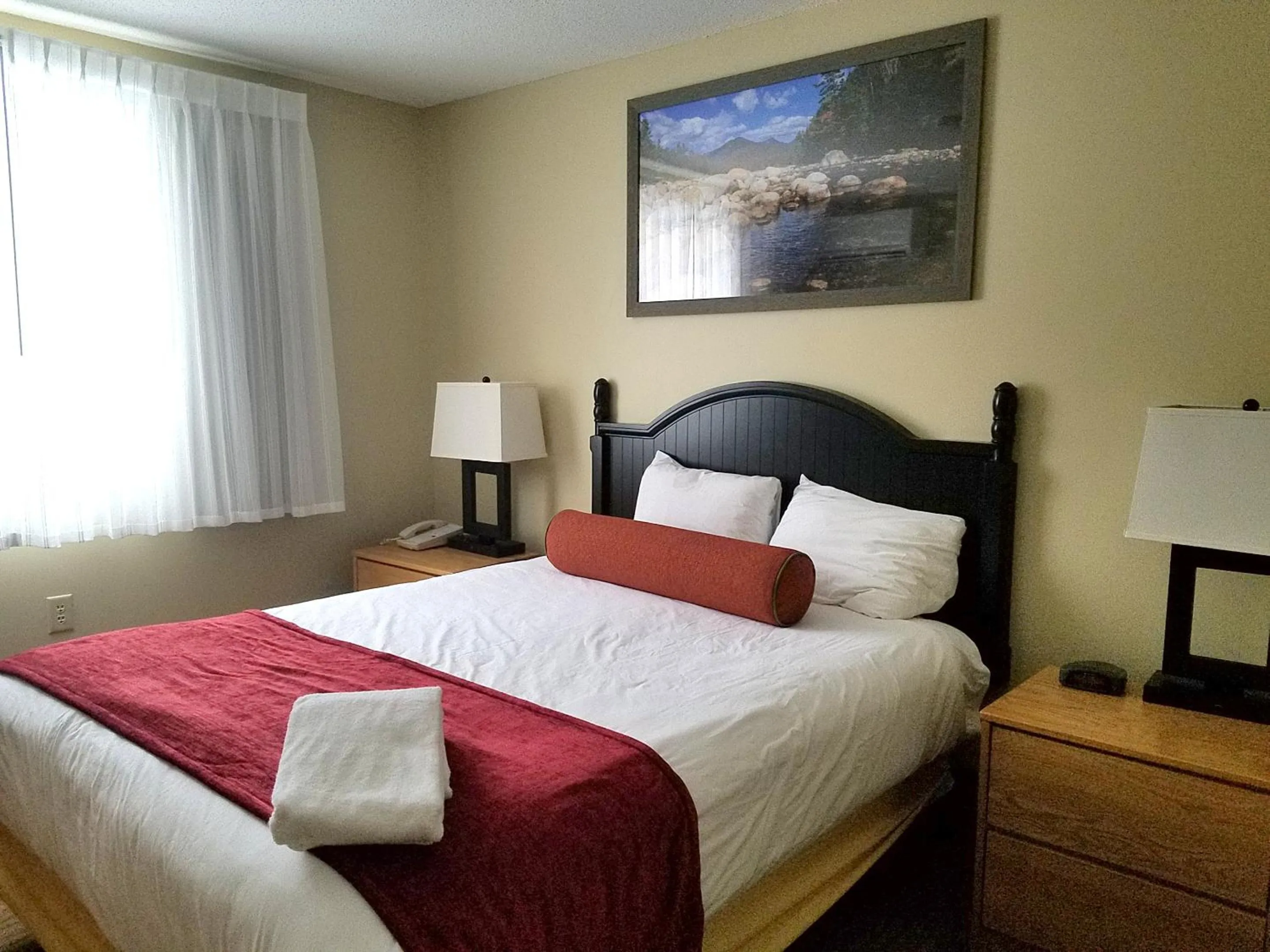 Bed in Village of Loon Mountain