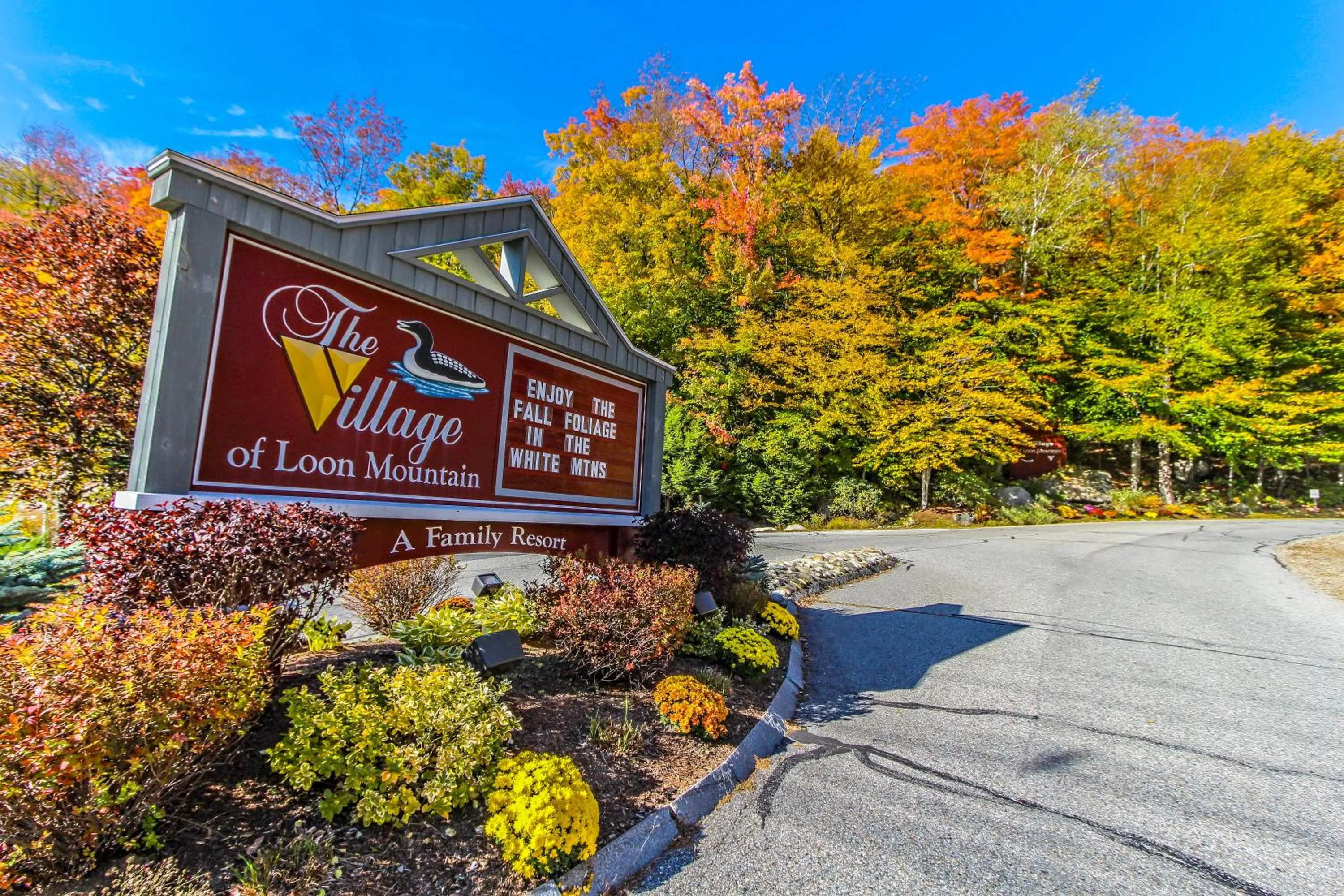 Property logo or sign in Village of Loon Mountain
