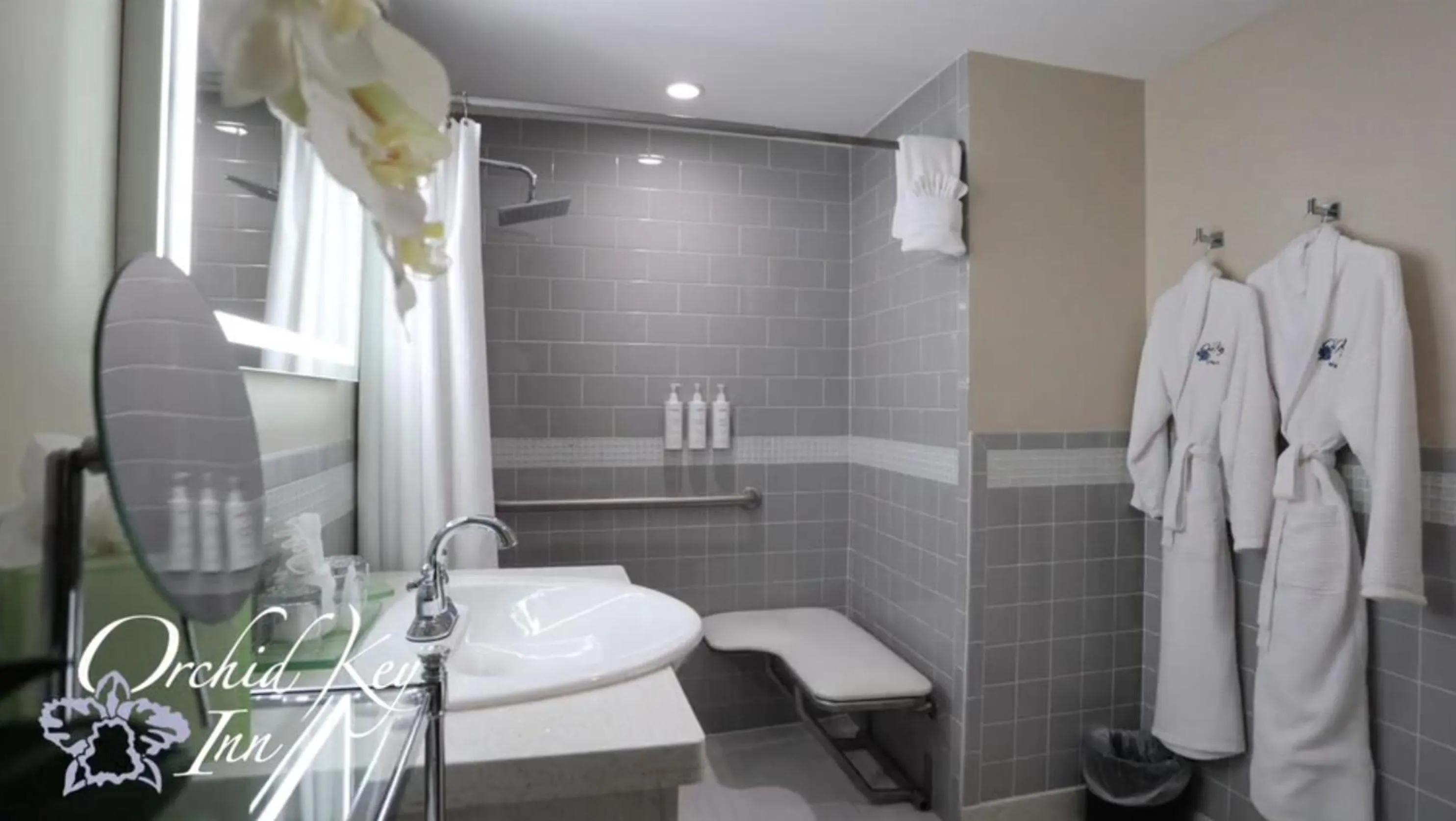 Shower in Orchid Key Inn - Adults Only