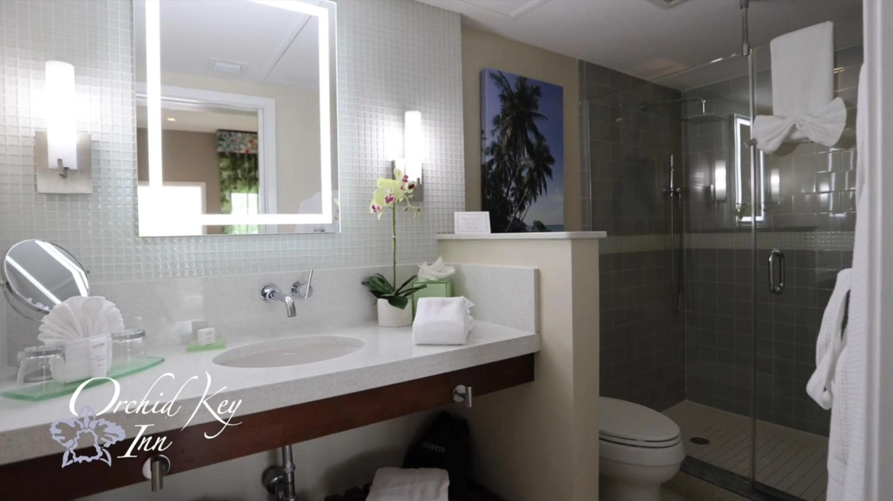 Shower in Orchid Key Inn - Adults Only