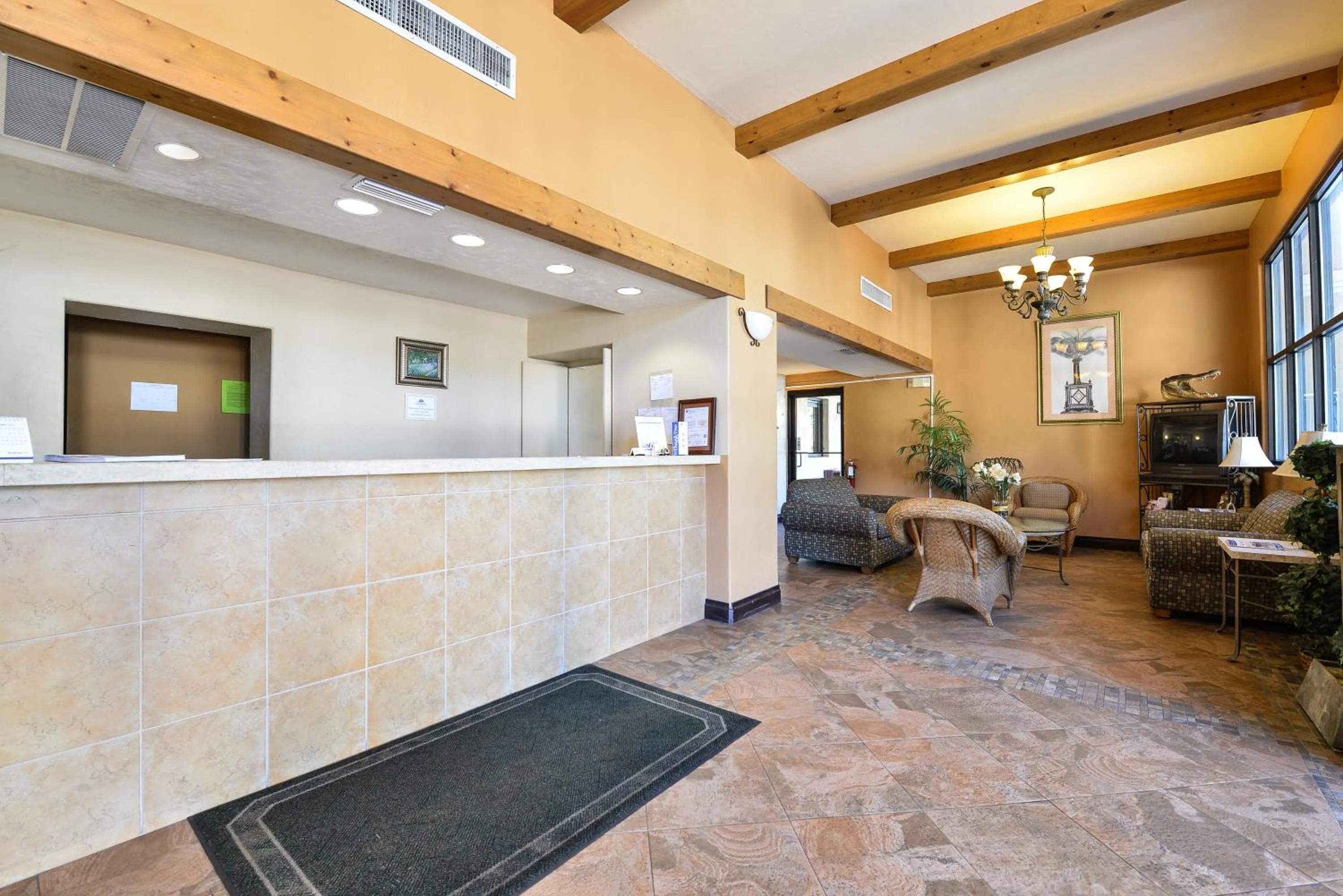 Lobby or reception in Motel 6-Gainesville, FL