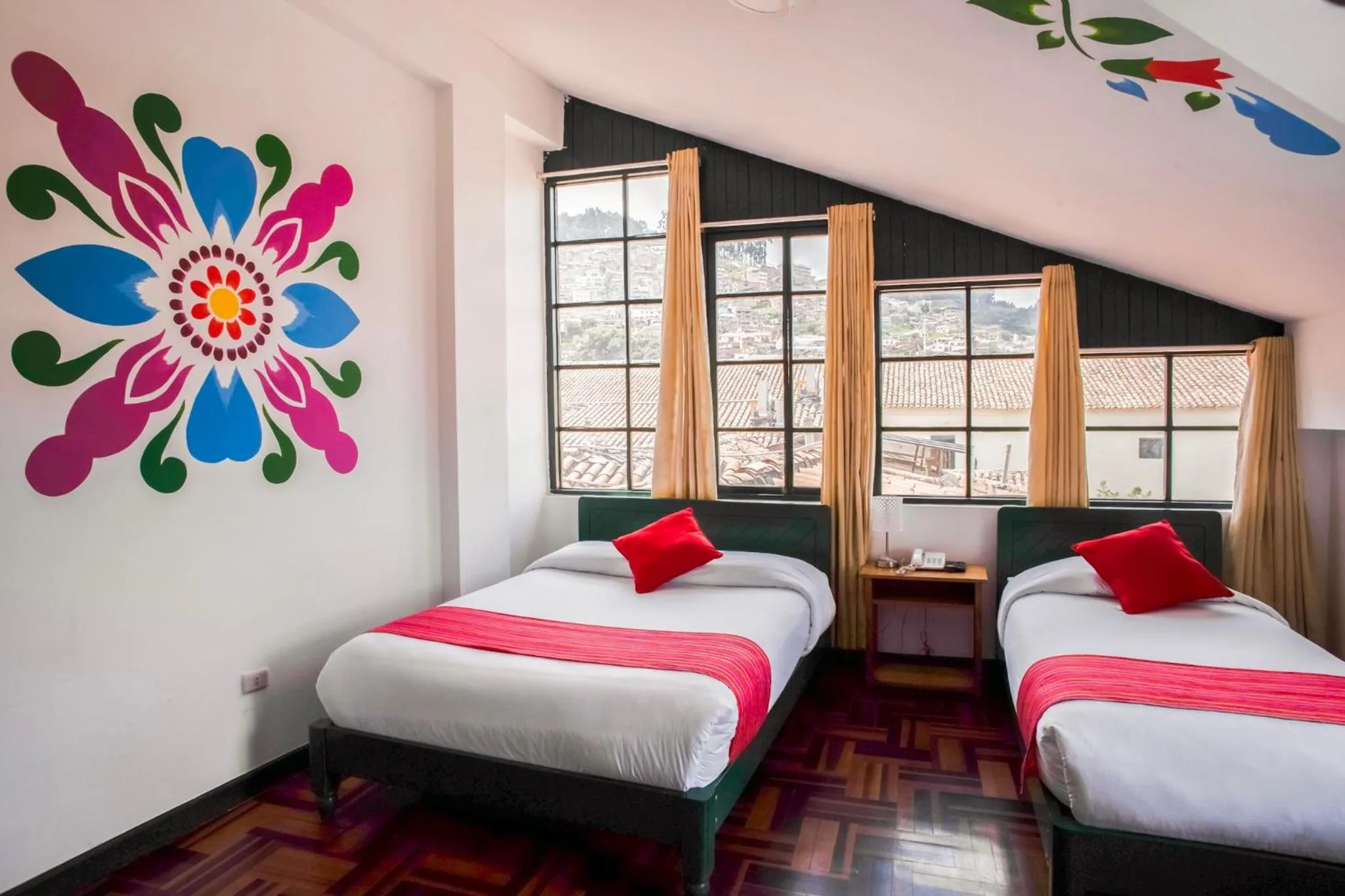 Bed in Cusco Plaza Nazarenas