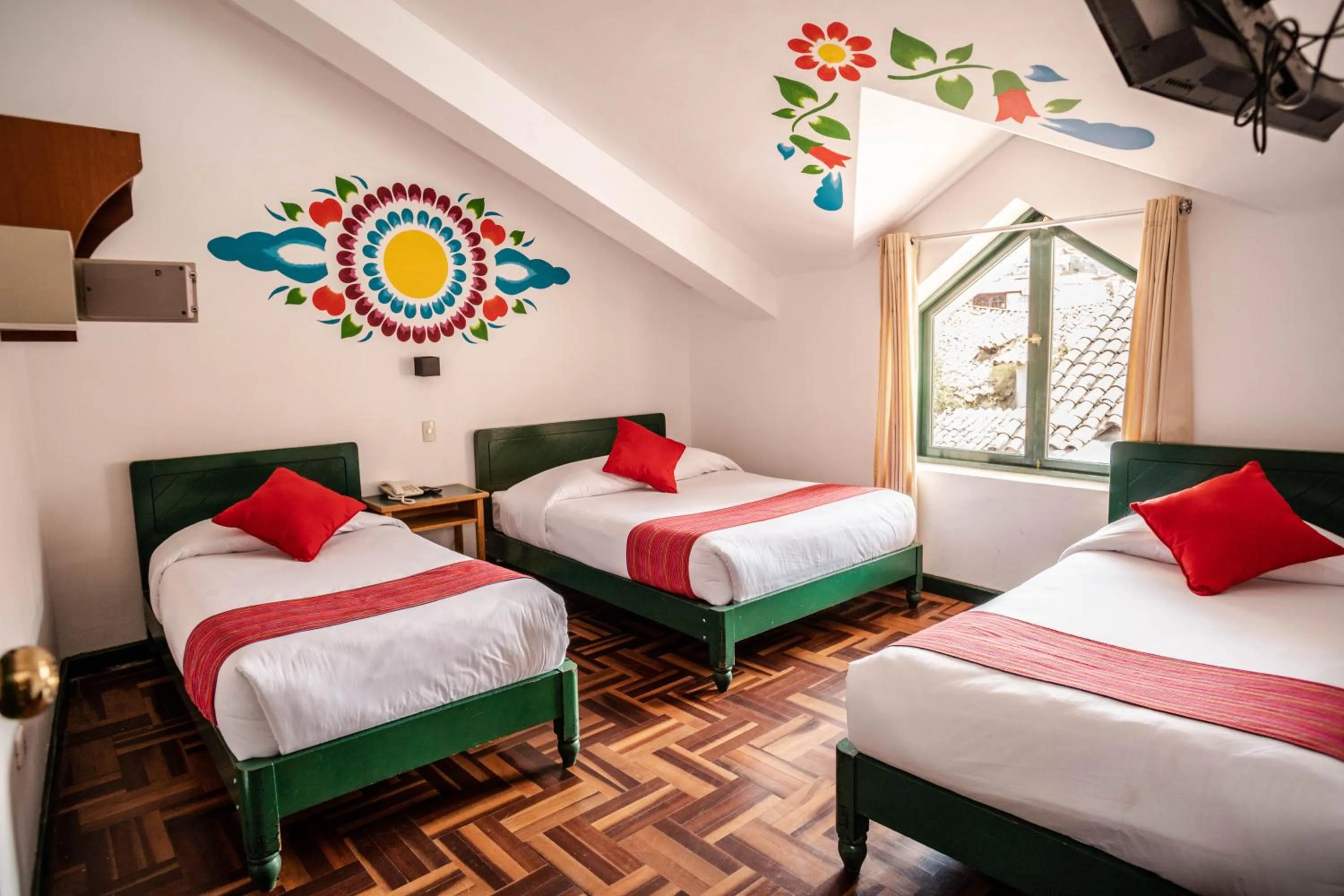 Bed in Cusco Plaza Nazarenas