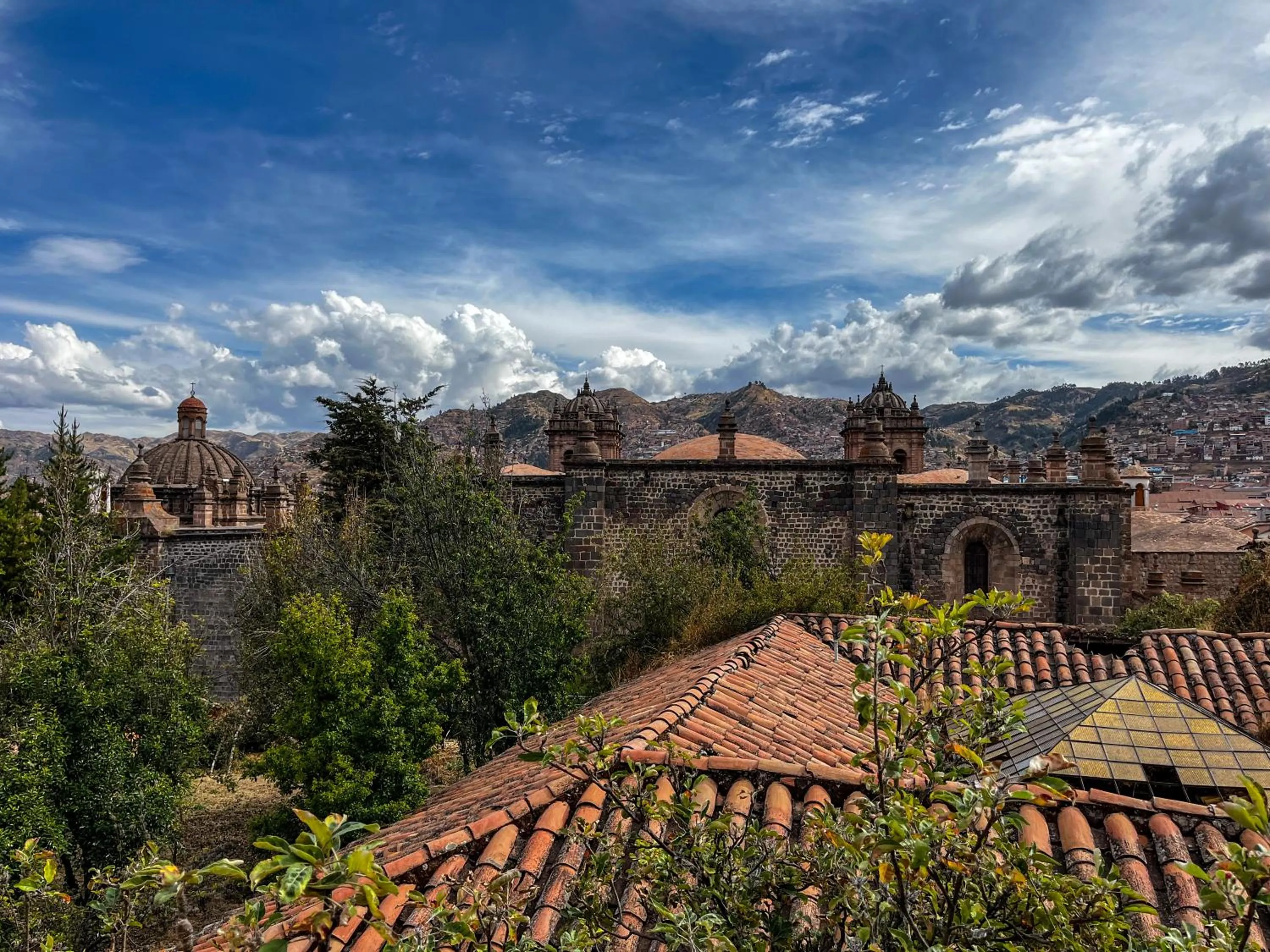 Natural landscape in Cusco Plaza Nazarenas