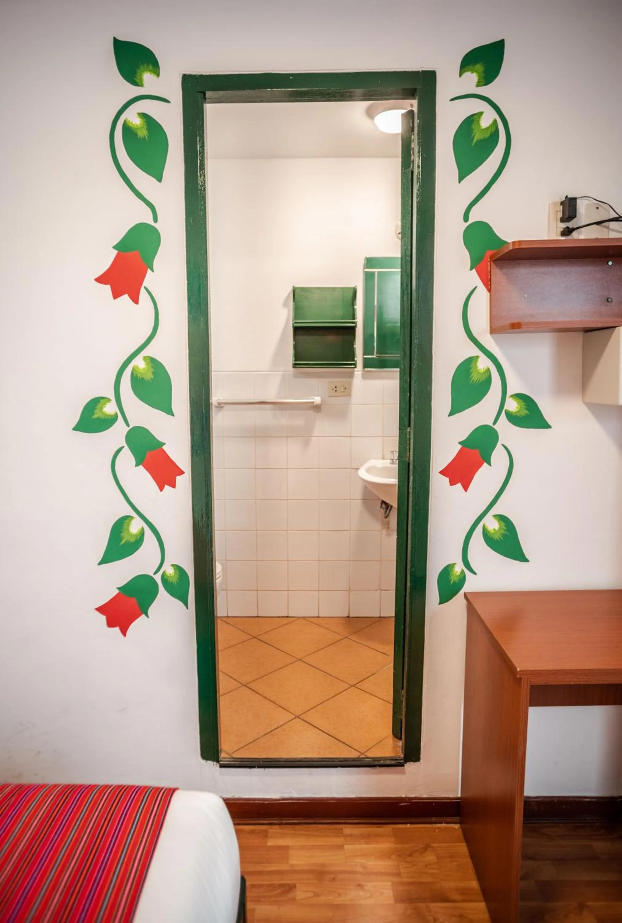 Bathroom in Cusco Plaza Nazarenas