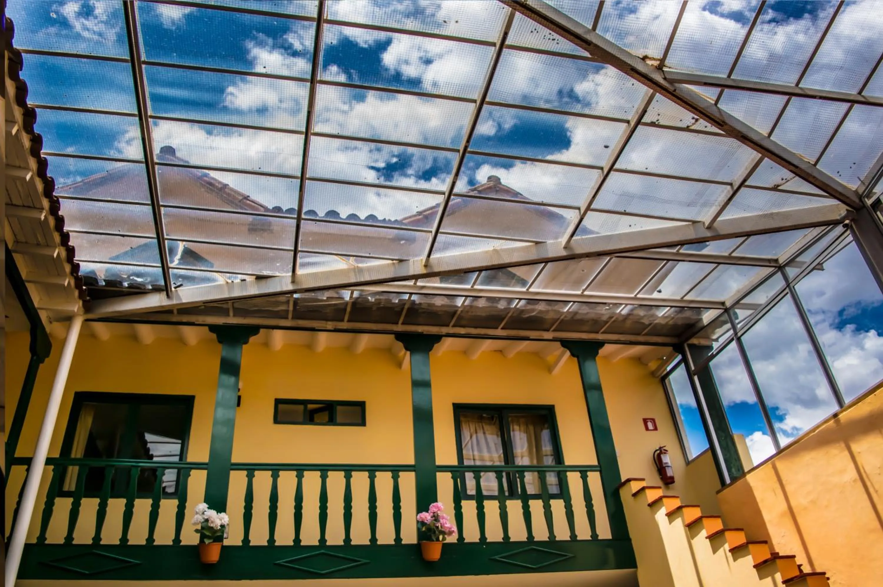 Balcony/Terrace in Cusco Plaza Nazarenas