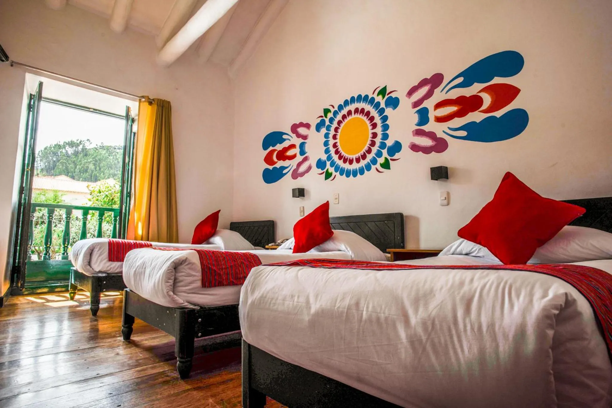 Bed in Cusco Plaza Nazarenas