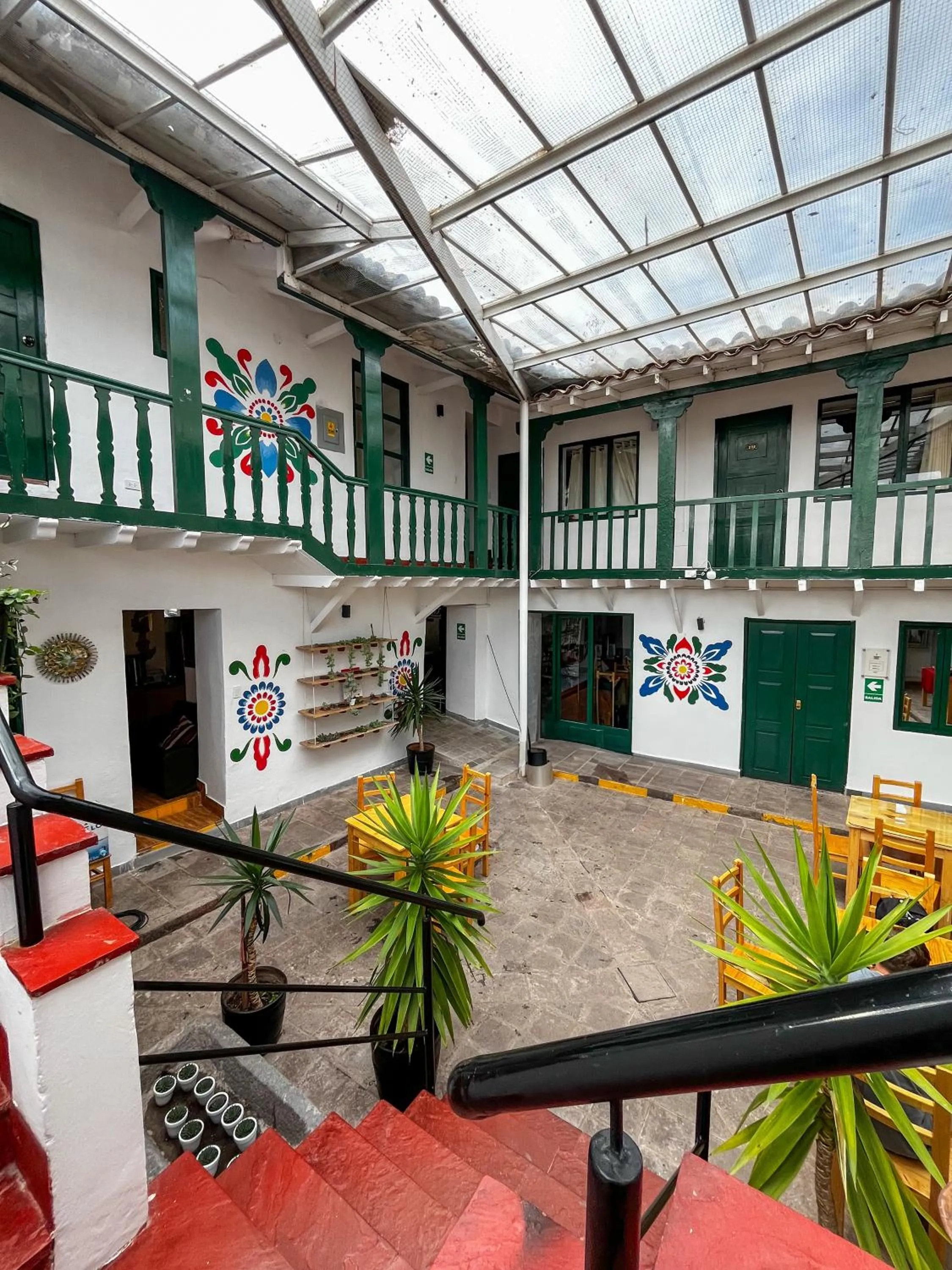 Living room in Cusco Plaza Nazarenas