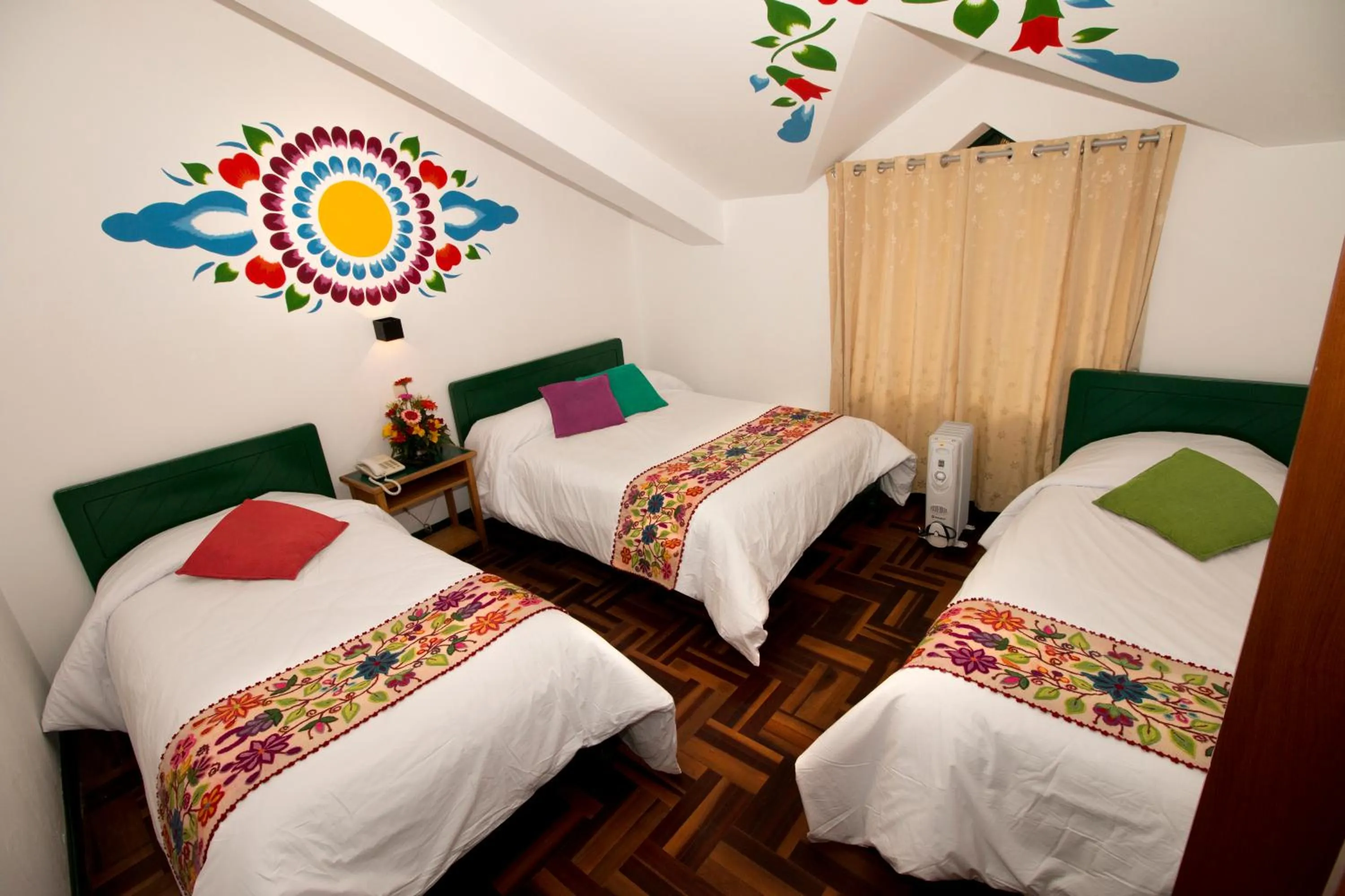 Bedroom, Bed in Cusco Plaza Nazarenas