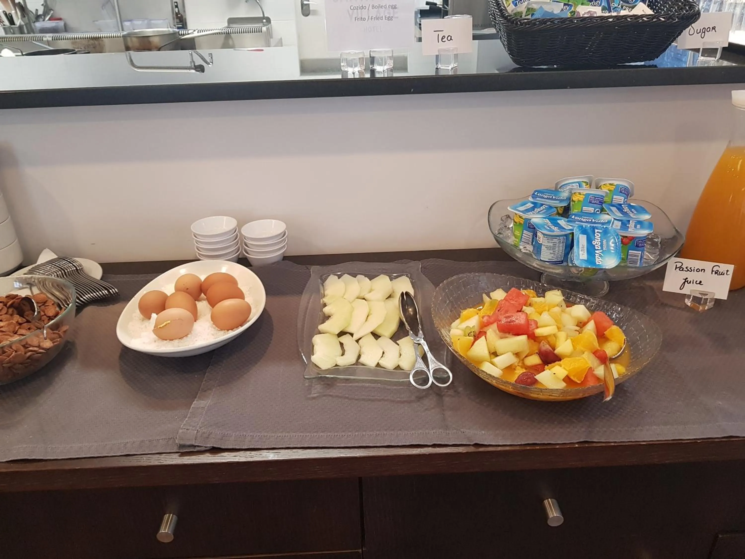 Breakfast in Santa Cruz Village Hotel