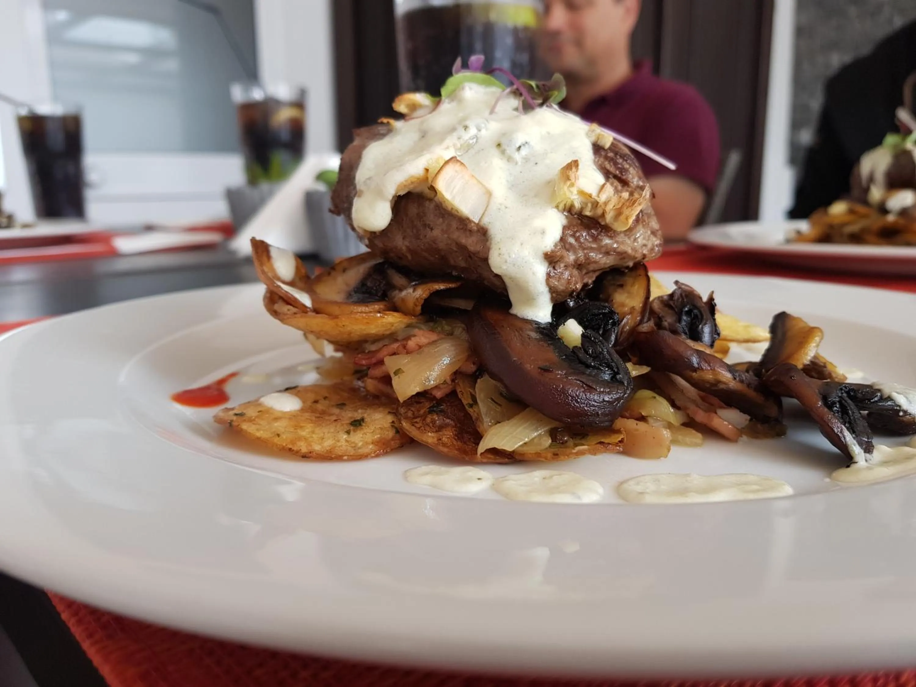 Food close-up in Santa Cruz Village Hotel