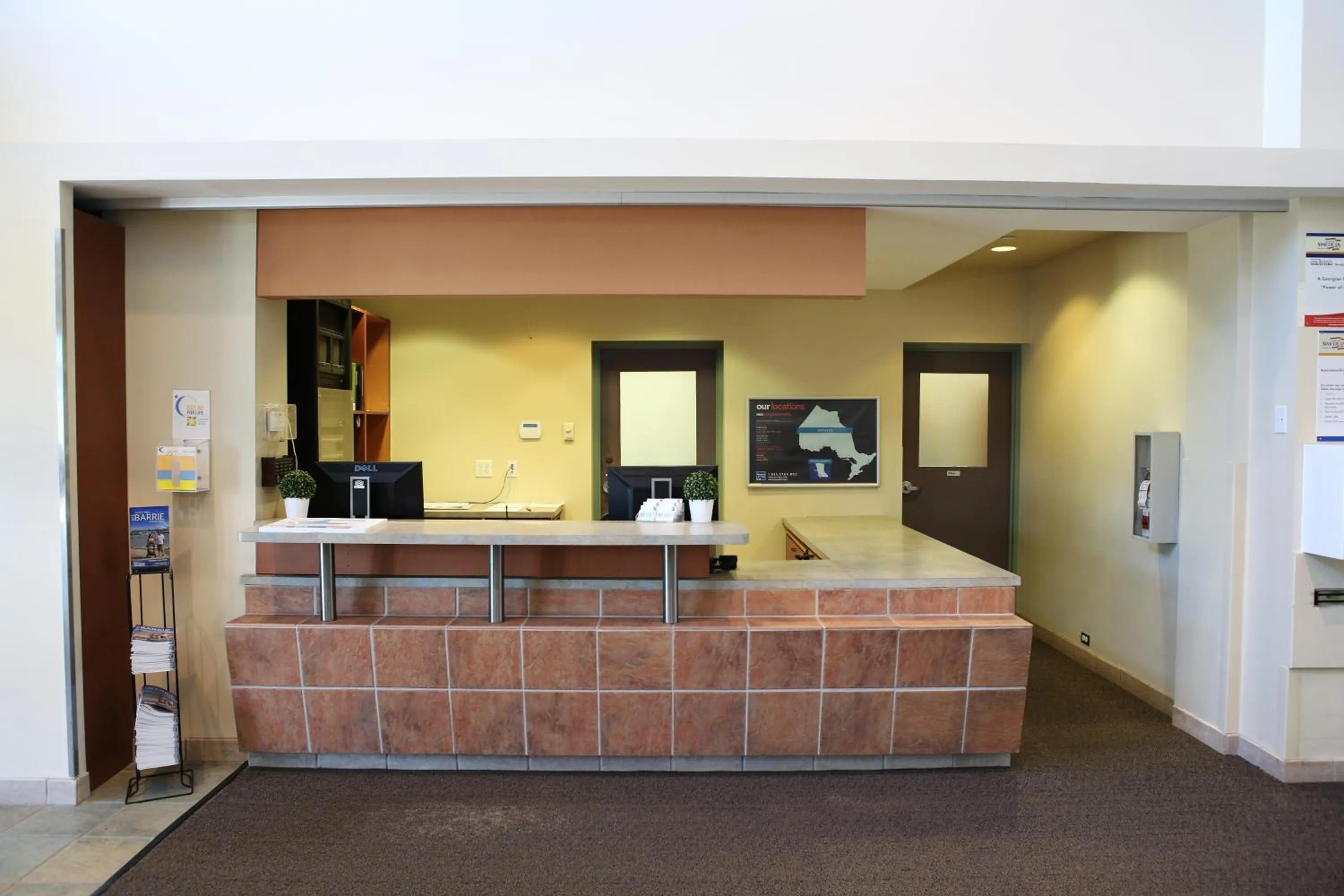 Lobby or reception in Residence & Conference Centre- Barrie