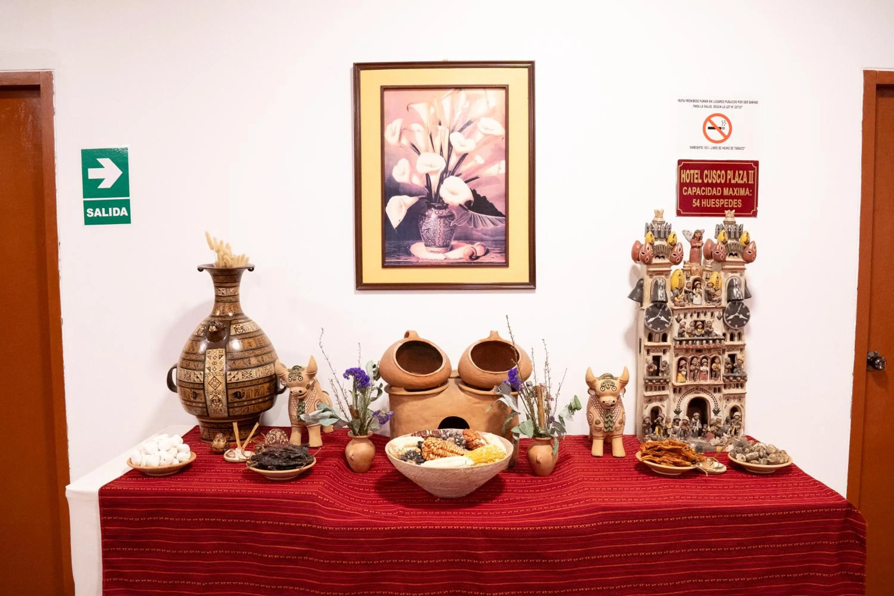 Decorative detail in Hotel Cusco Plaza Saphi