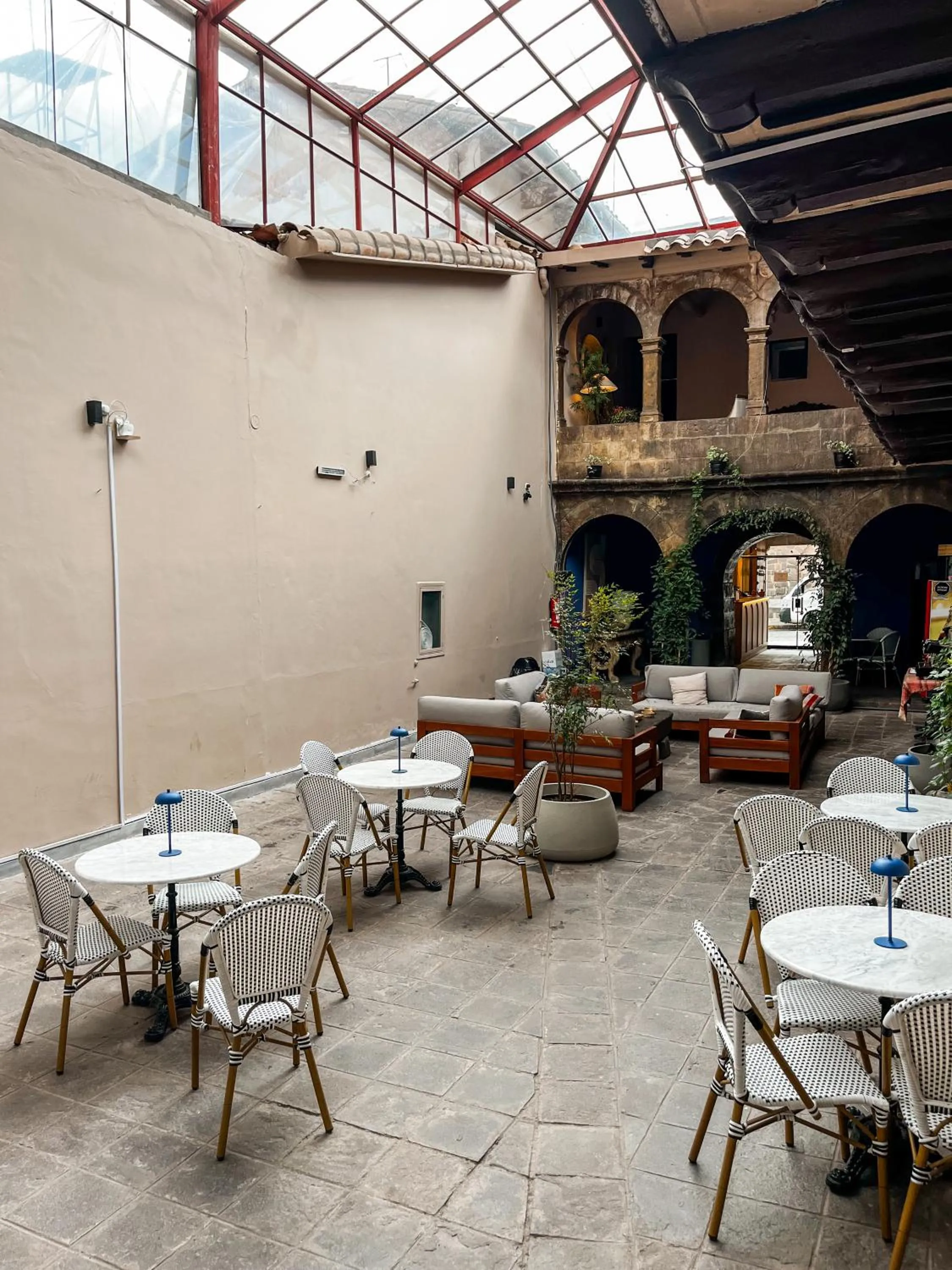 Patio in Hotel Cusco Plaza Saphi