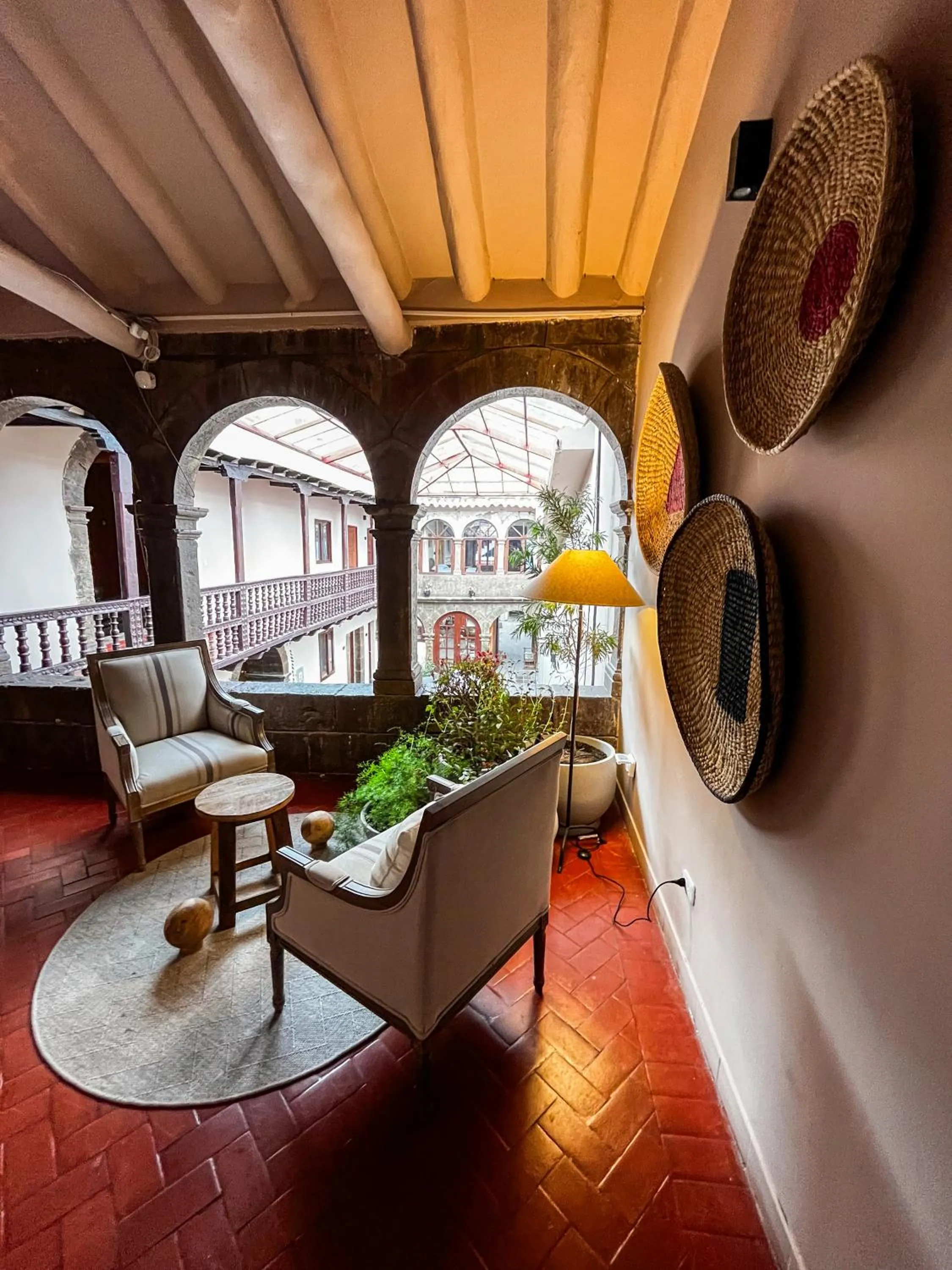 Balcony/Terrace in Hotel Cusco Plaza Saphi