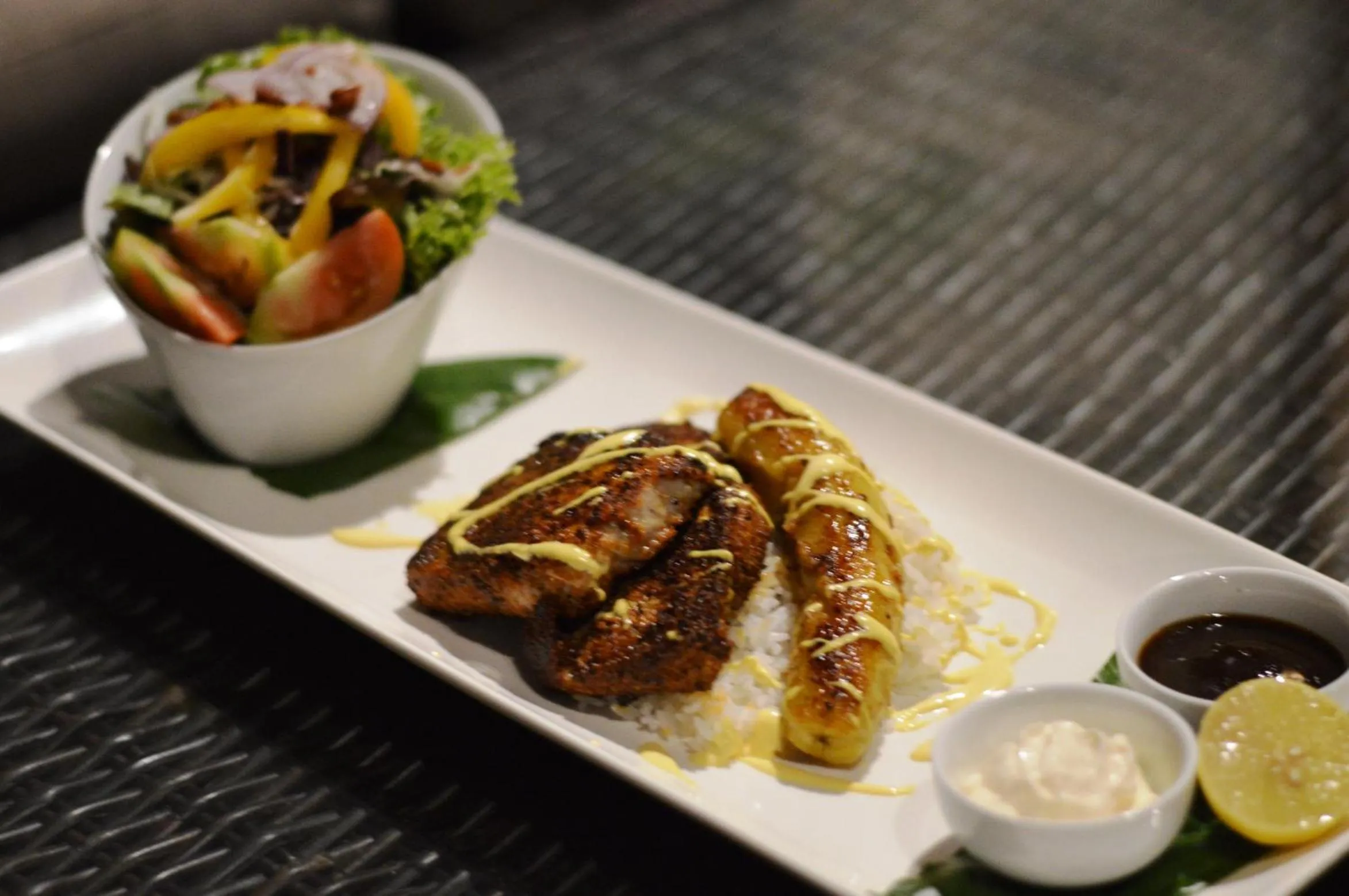 Food close-up in Aitutaki Escape