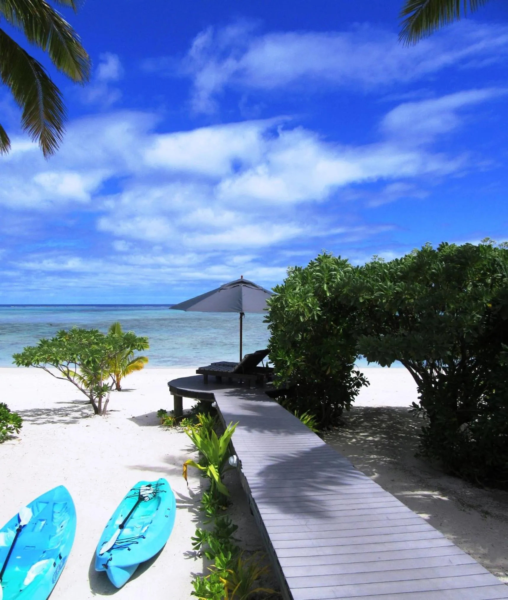 Balcony/Terrace in Aitutaki Escape