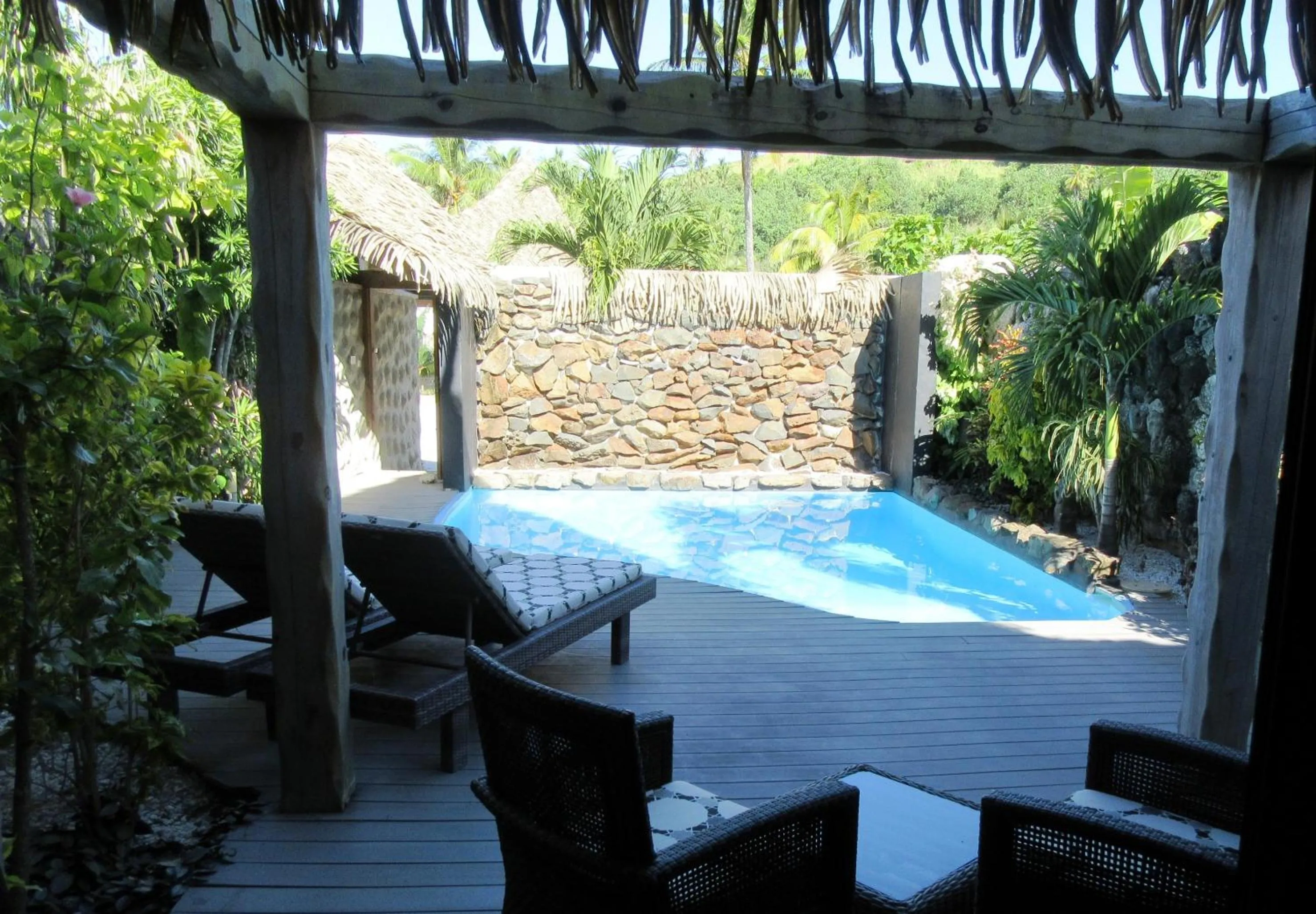 Balcony/Terrace in Aitutaki Escape