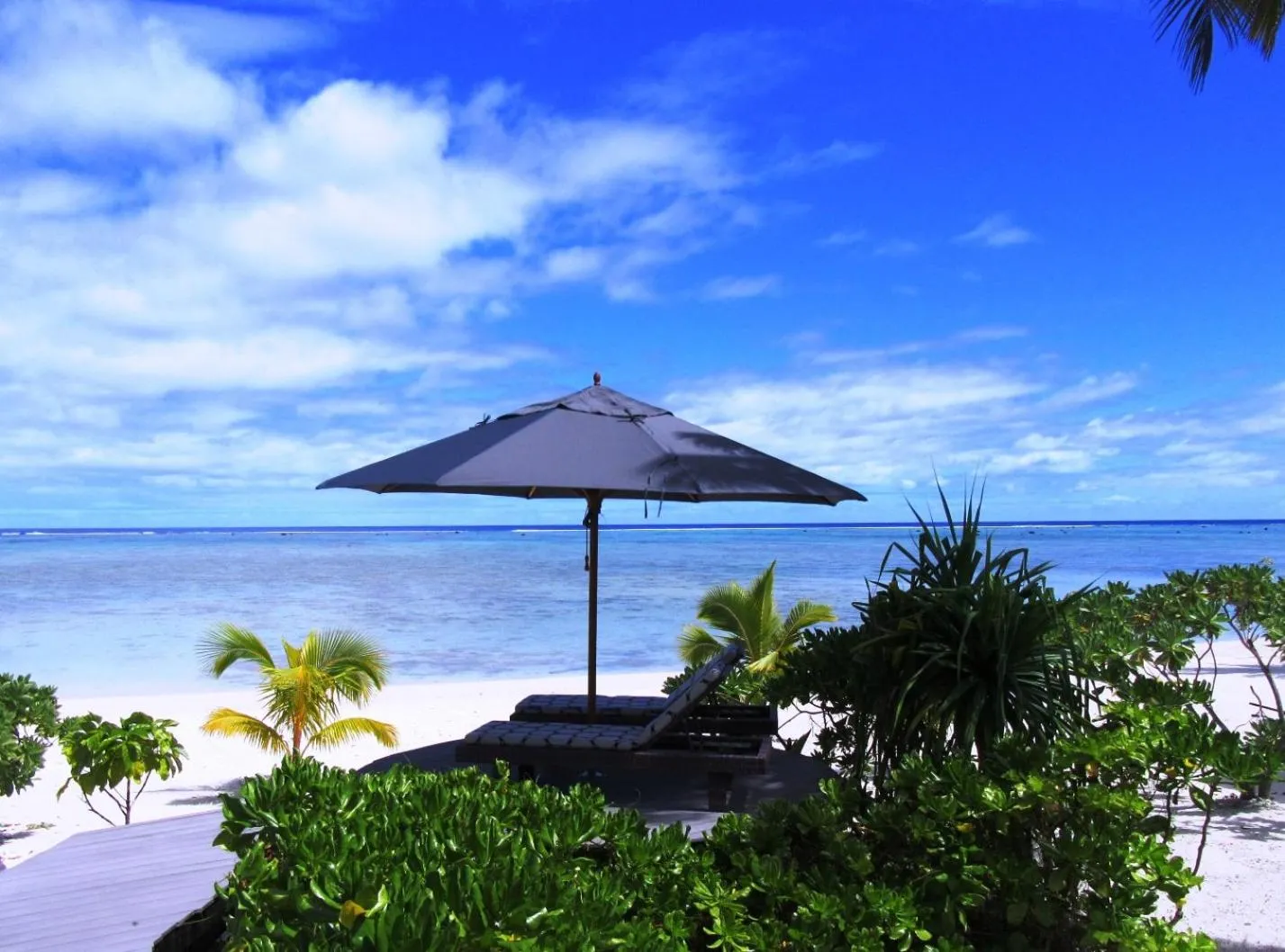 Balcony/Terrace in Aitutaki Escape