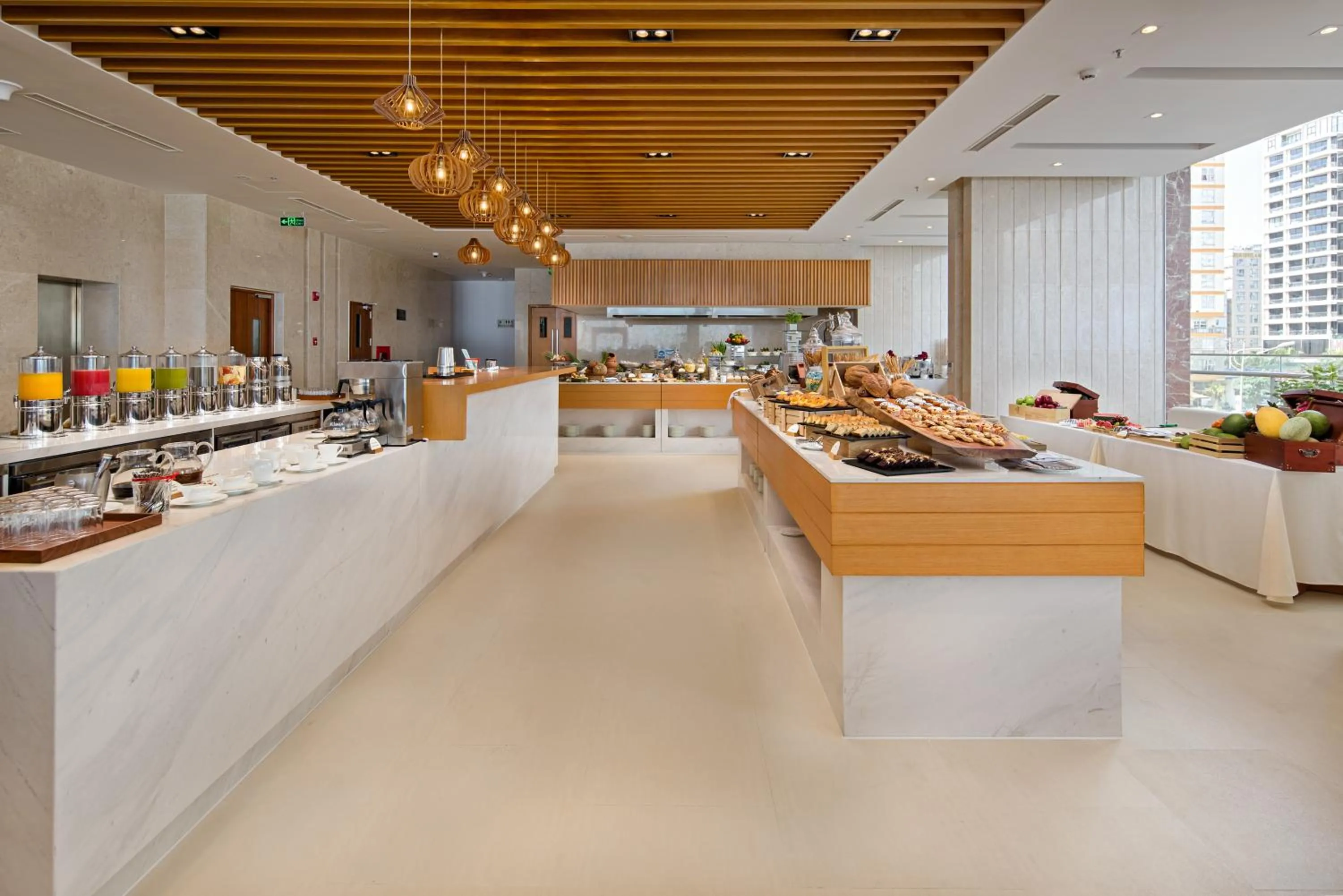 Buffet breakfast in TMS Hotel Da Nang Beach