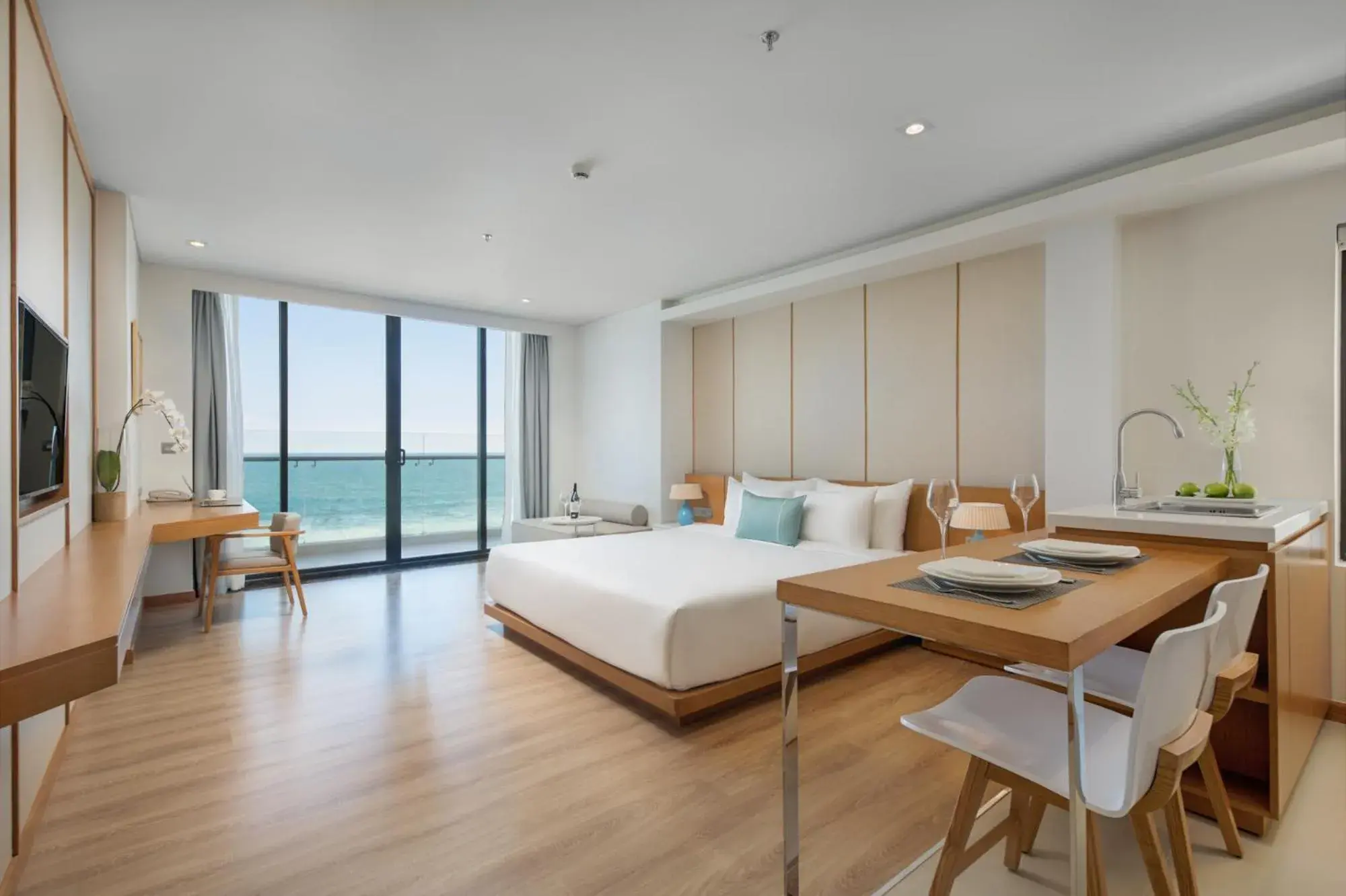 Two-Bedroom Family Suite with Balcony - Spa Offer in TMS Hotel Da Nang Beach Two-Bedroom Family Suite with Balcony - Spa Offer in TMS Hotel Da Nang Beach