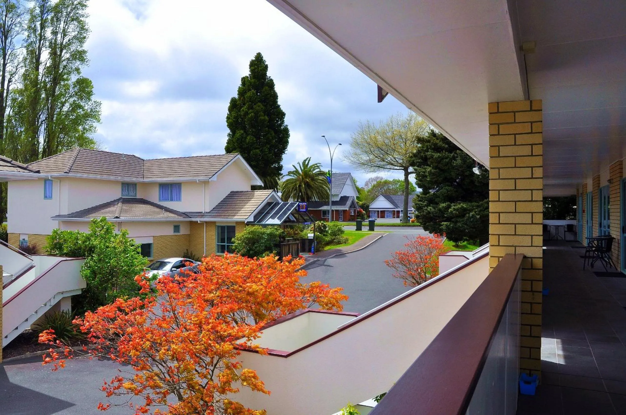 Facade/entrance in Fenton Court Motel