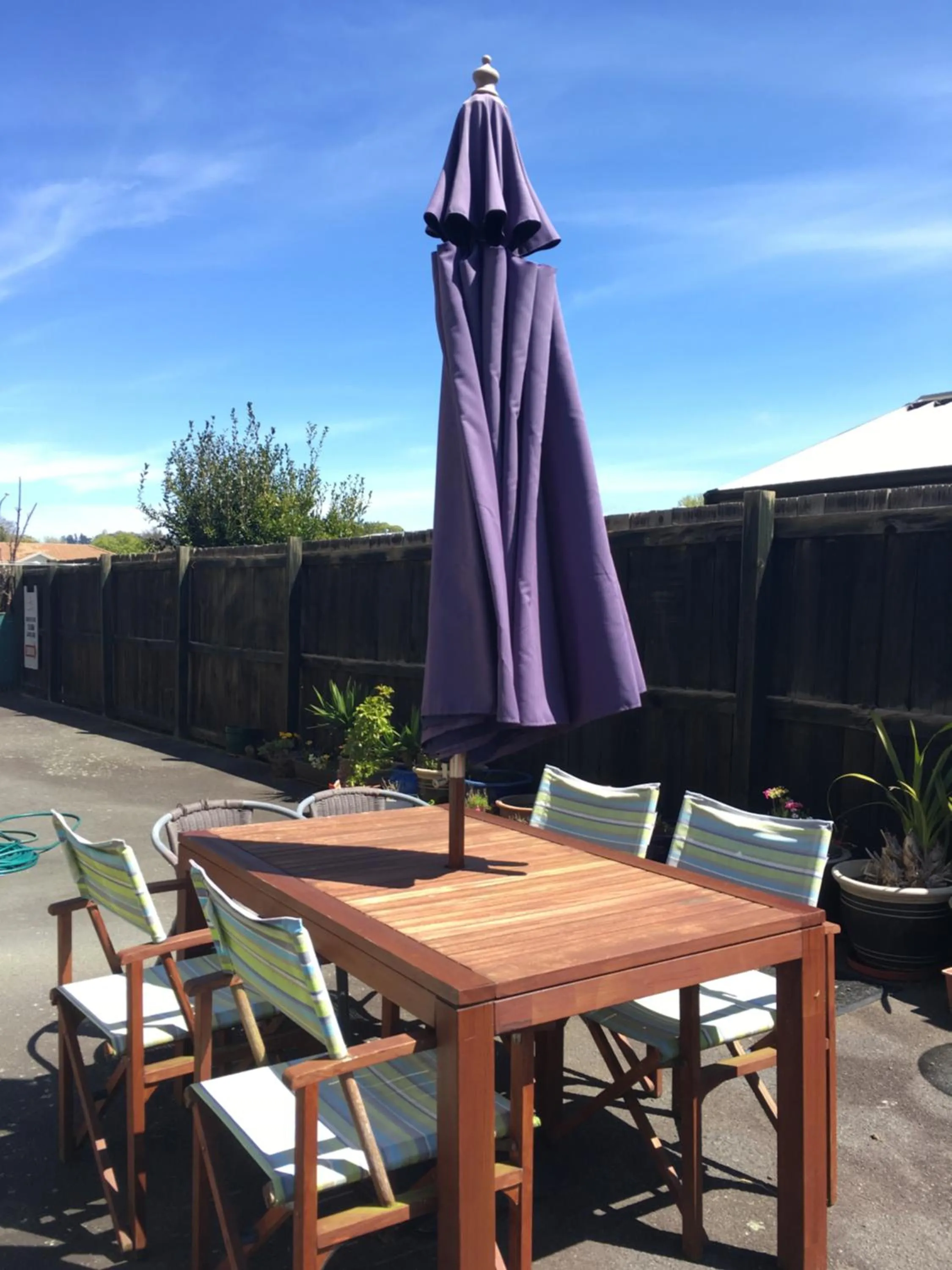 Balcony/Terrace in Fenton Court Motel