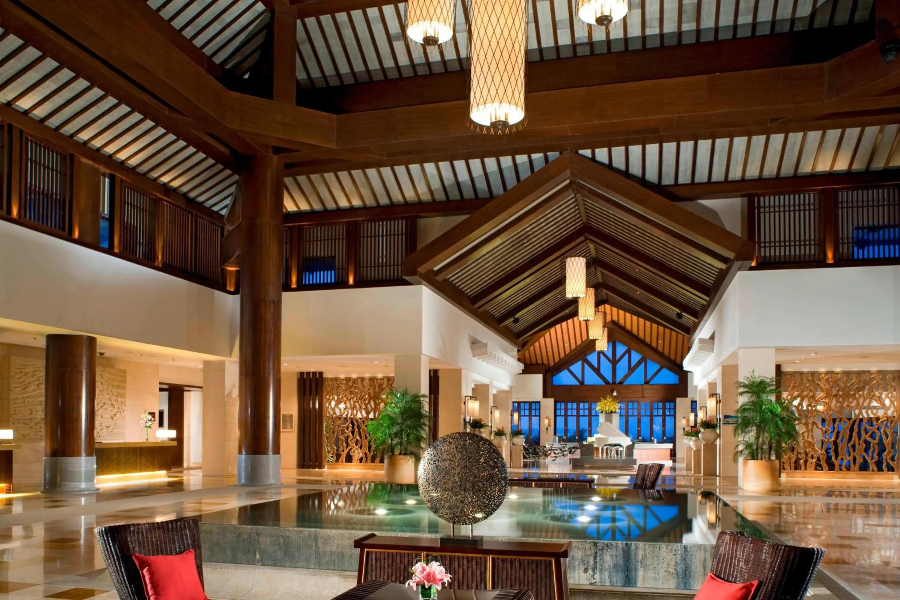 Lobby or reception in Sheraton Huizhou Beach Resort