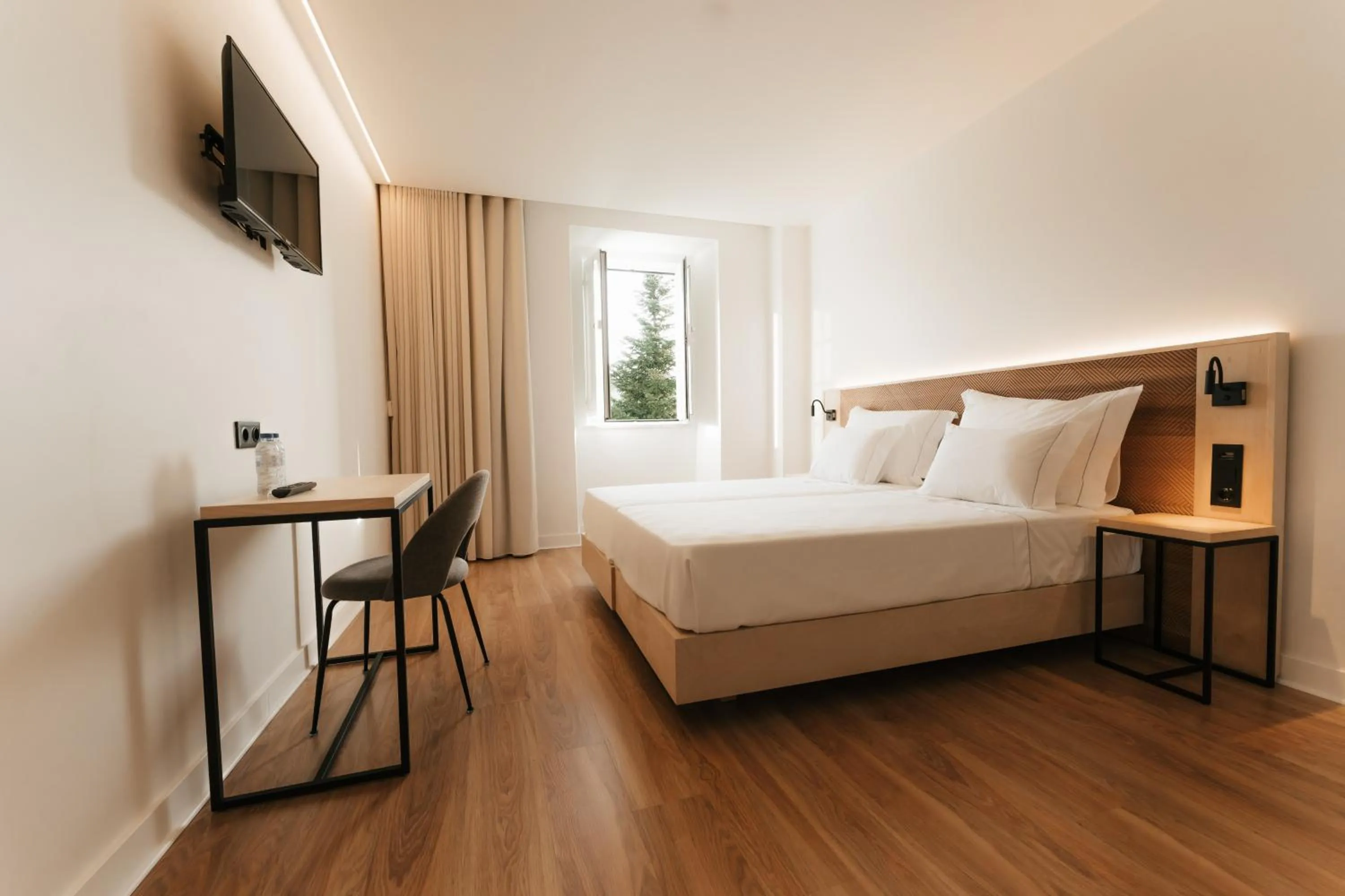 Bed in Casa do Parque Nature & Heritage Hotel