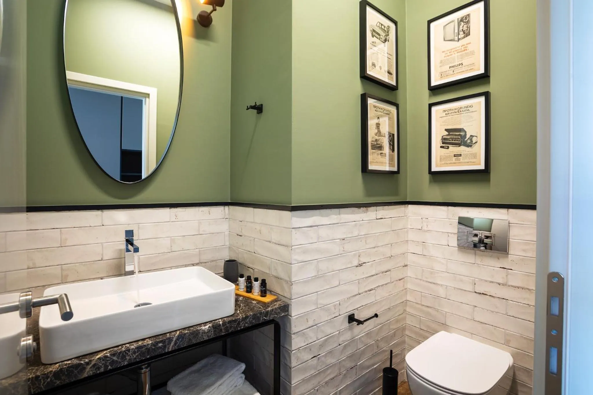 Bathroom in The Foundry Suites