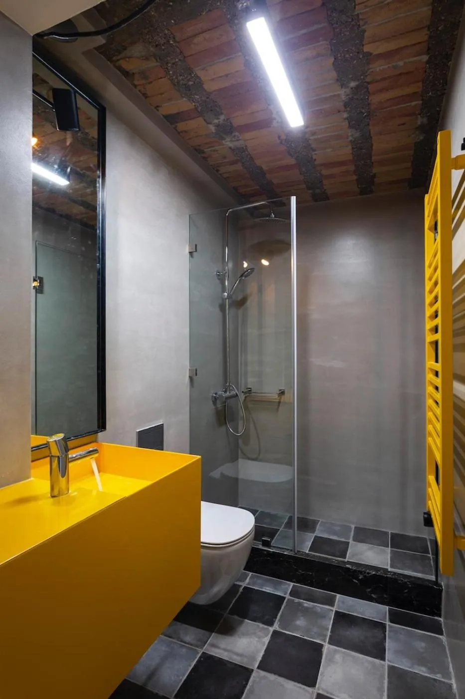 Shower in The Foundry Suites