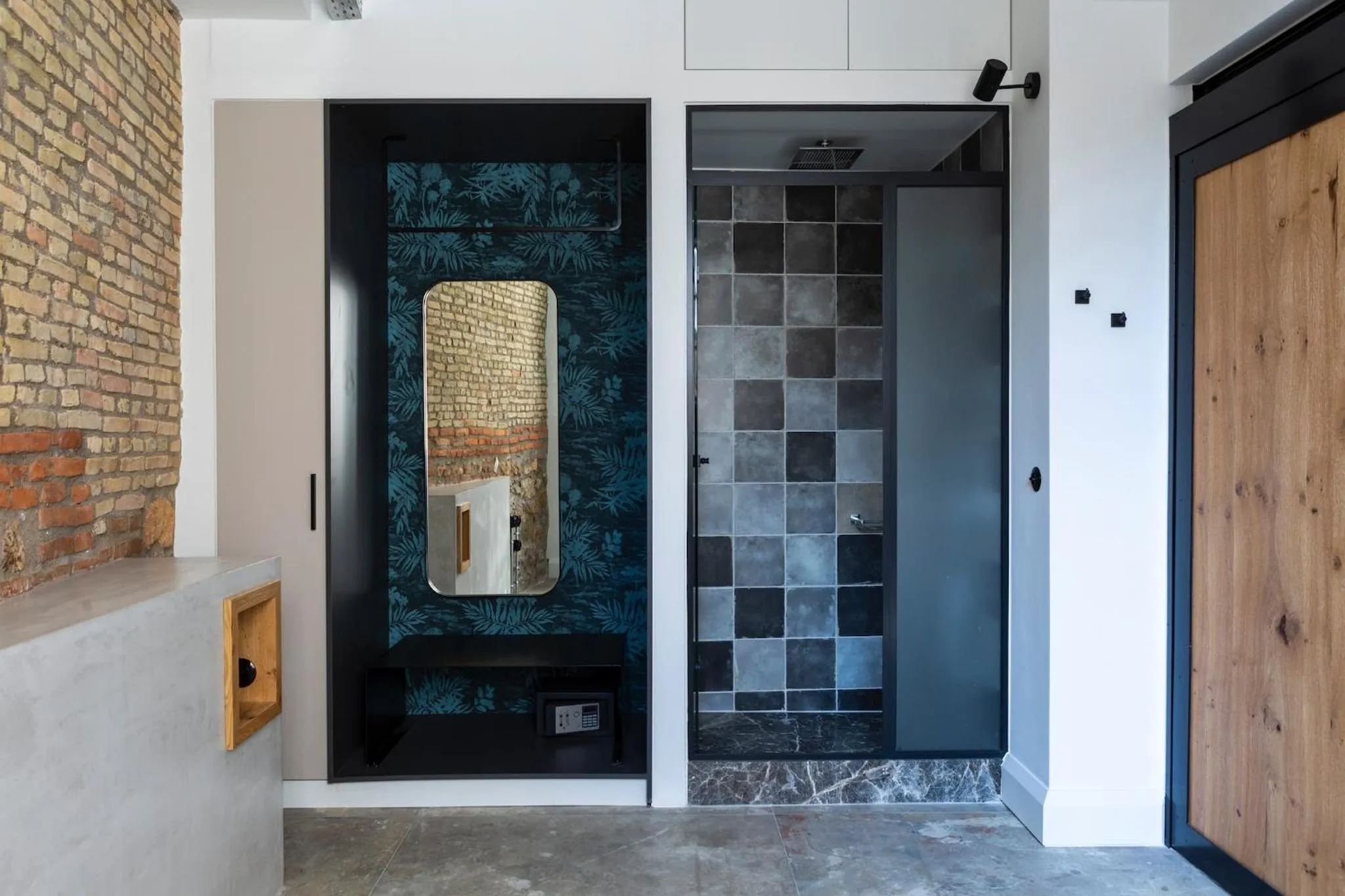 Shower in The Foundry Suites