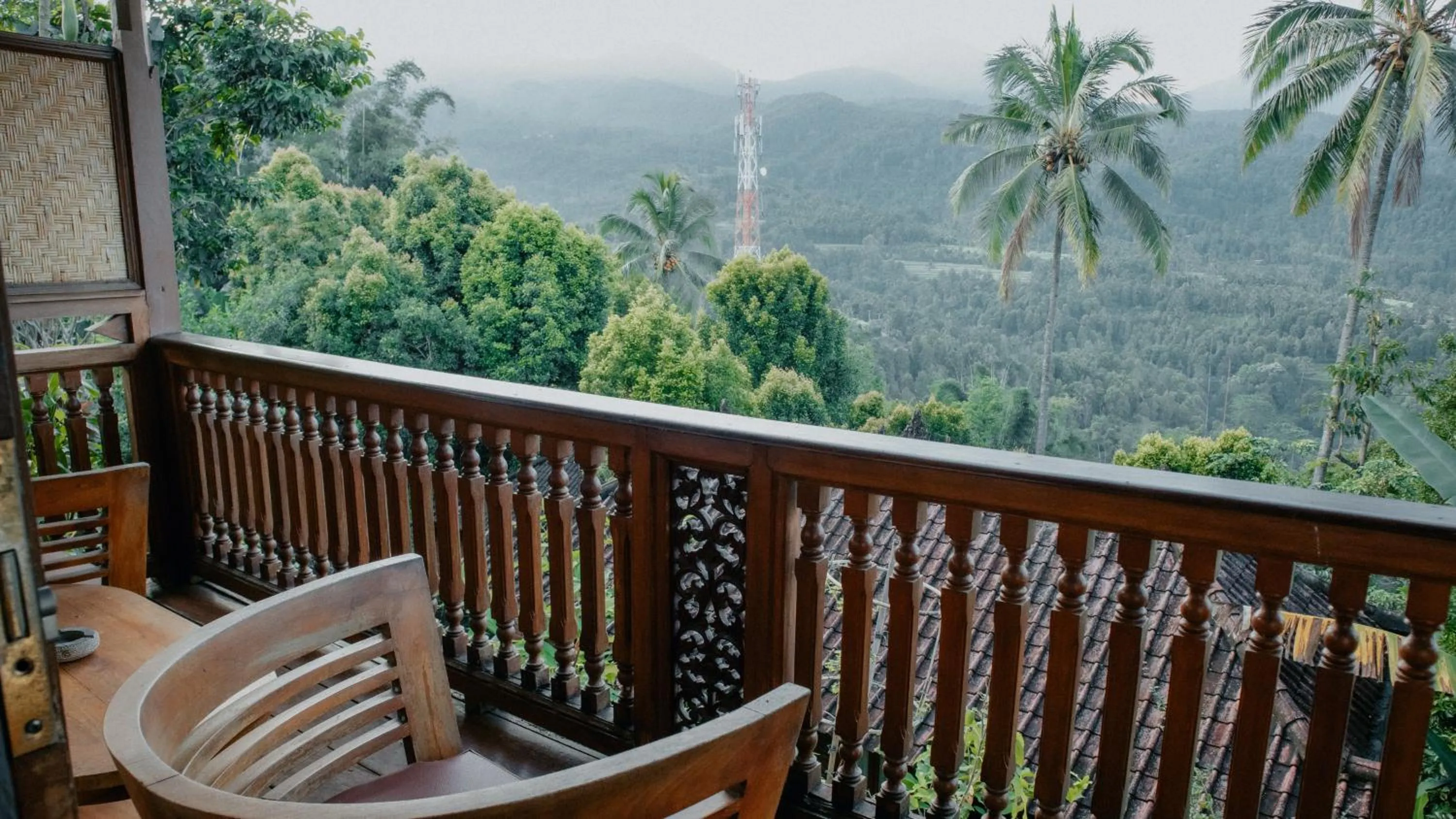 Balcony/Terrace in Puri Sunny Munduk , North Bali